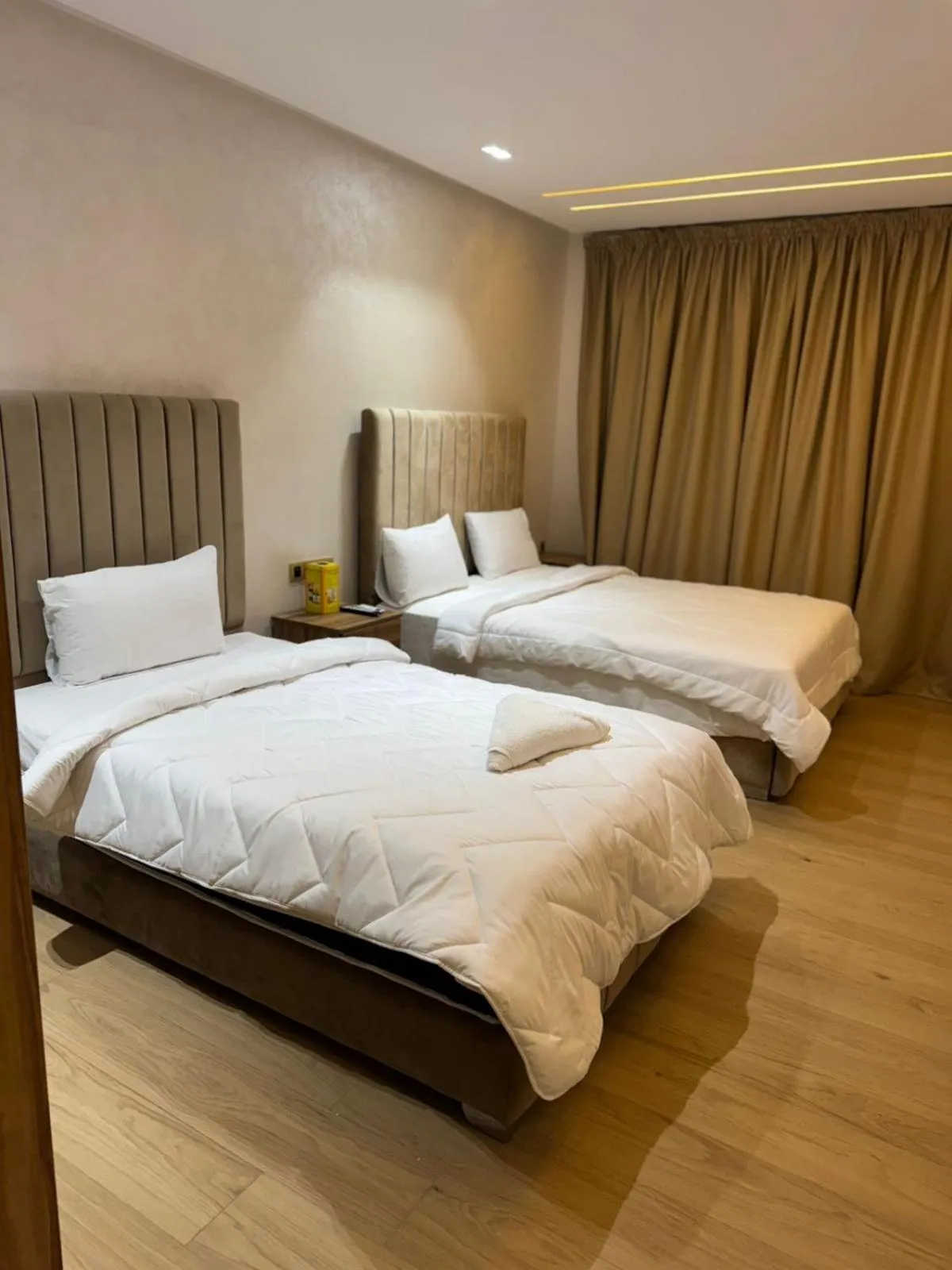 Bed in HOTEL BORJ EL ARAB