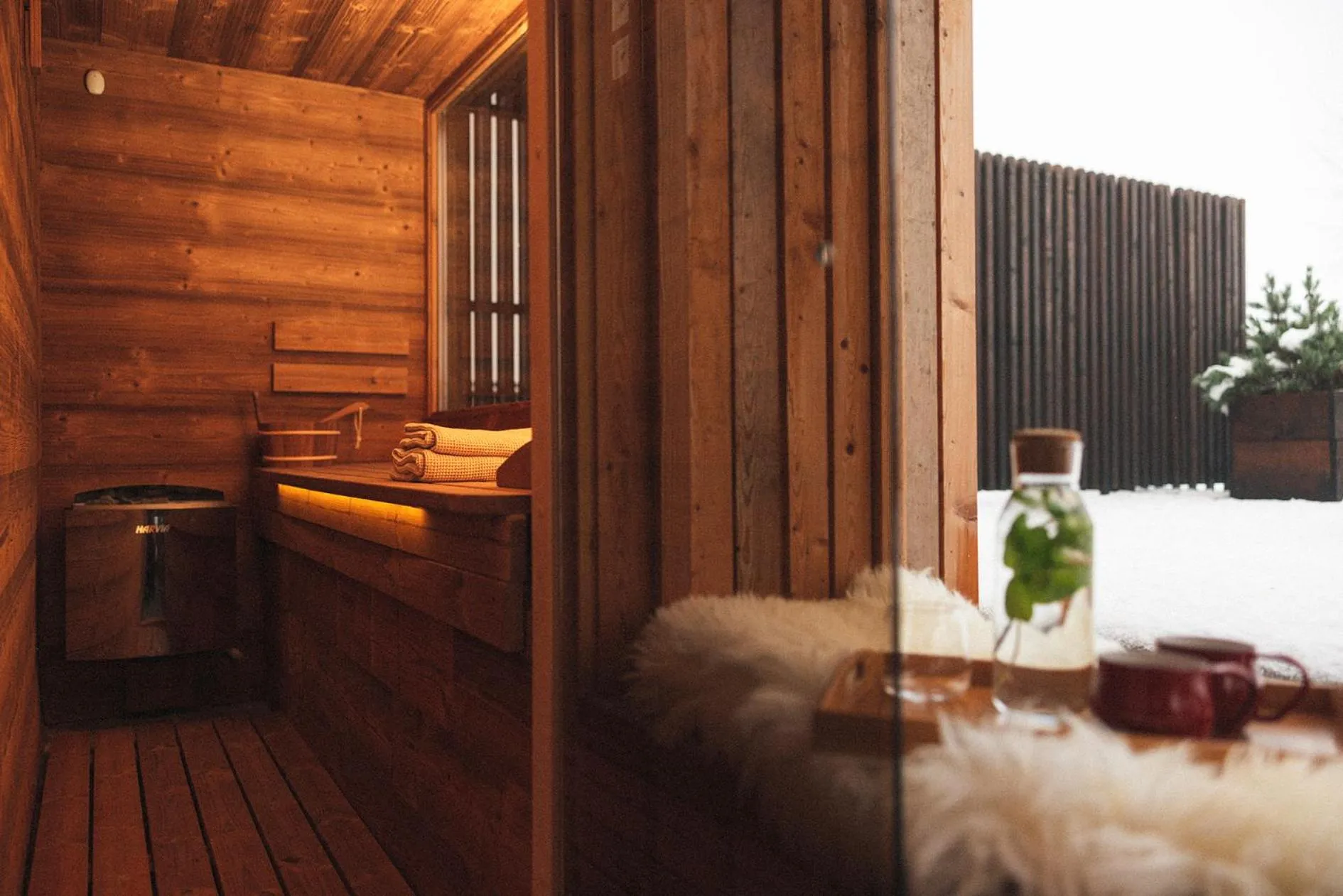 Sauna in Hotel Majerca