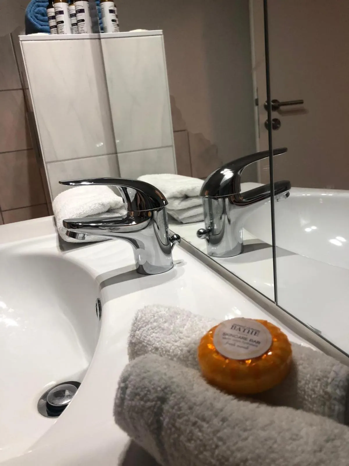 Shower in Fremdenzimmer& Appartementhaus Blassnig