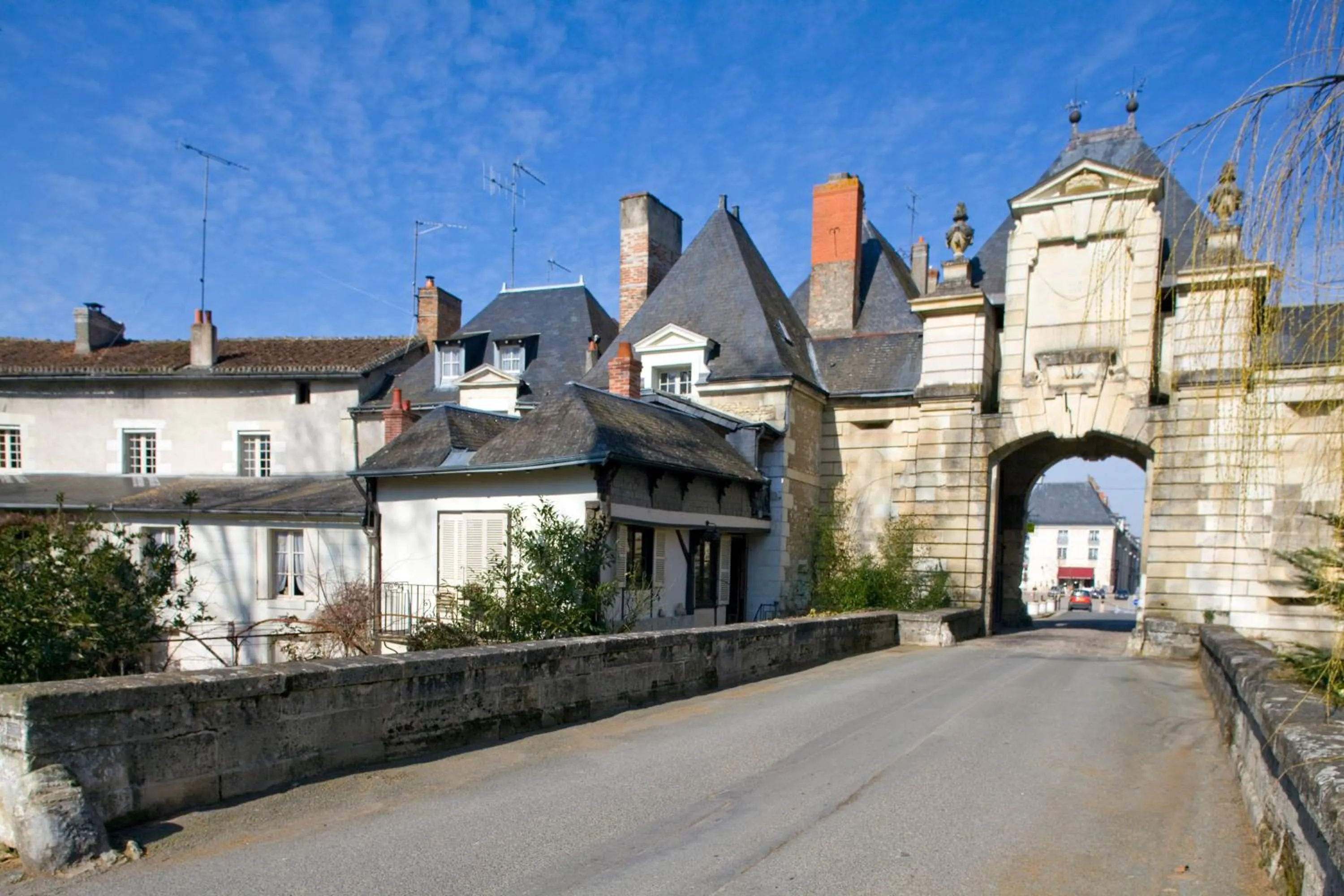 On site in Logis Hôtel Restaurant Le Puits Doré