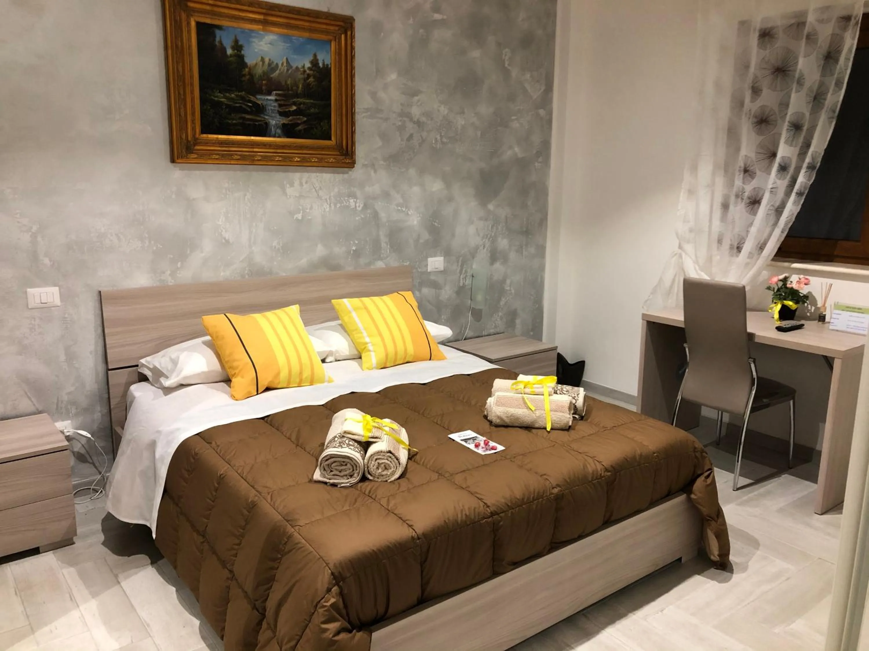 Bed in B&b Villa Asia