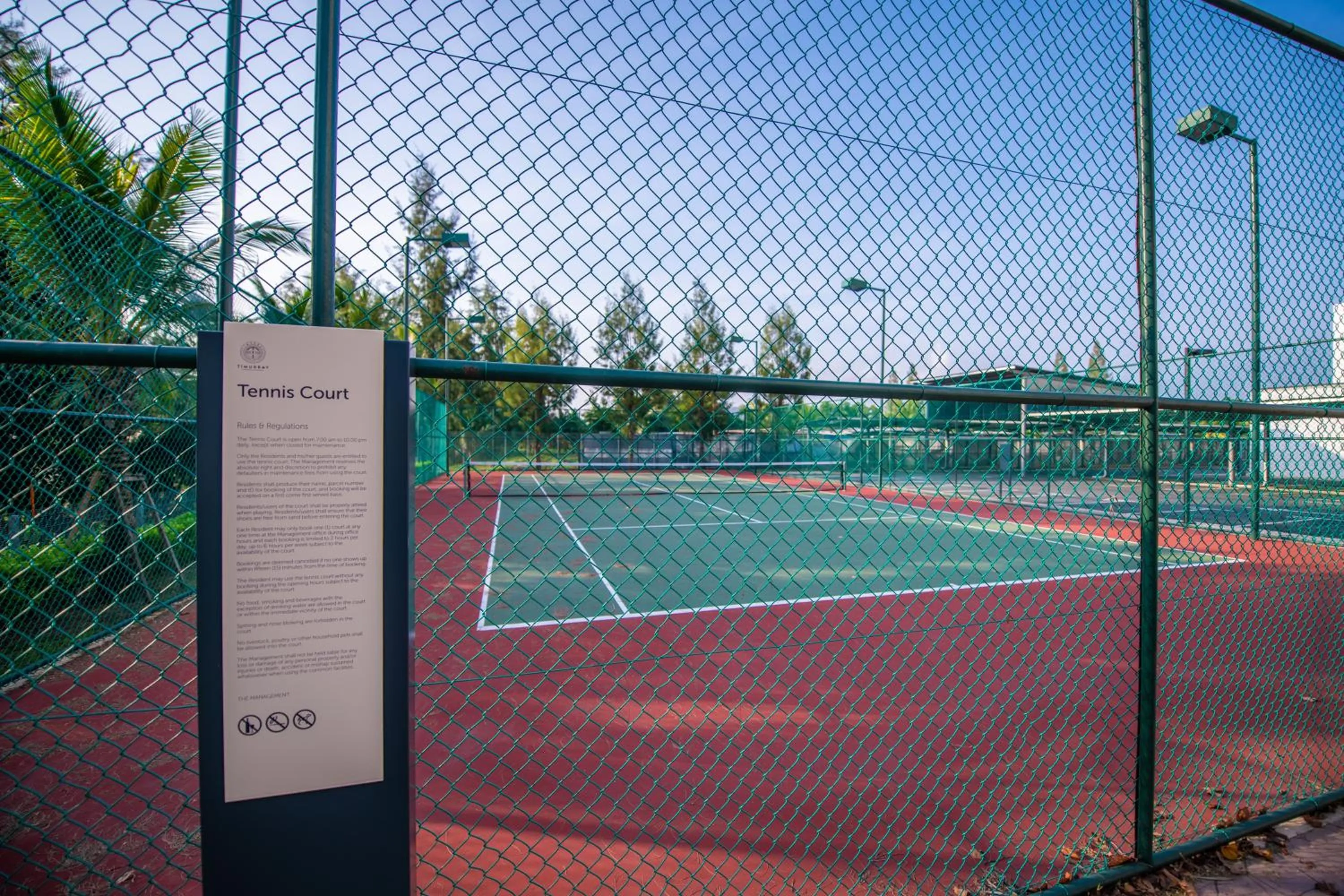 Tennis court in Timurbay by Seascape