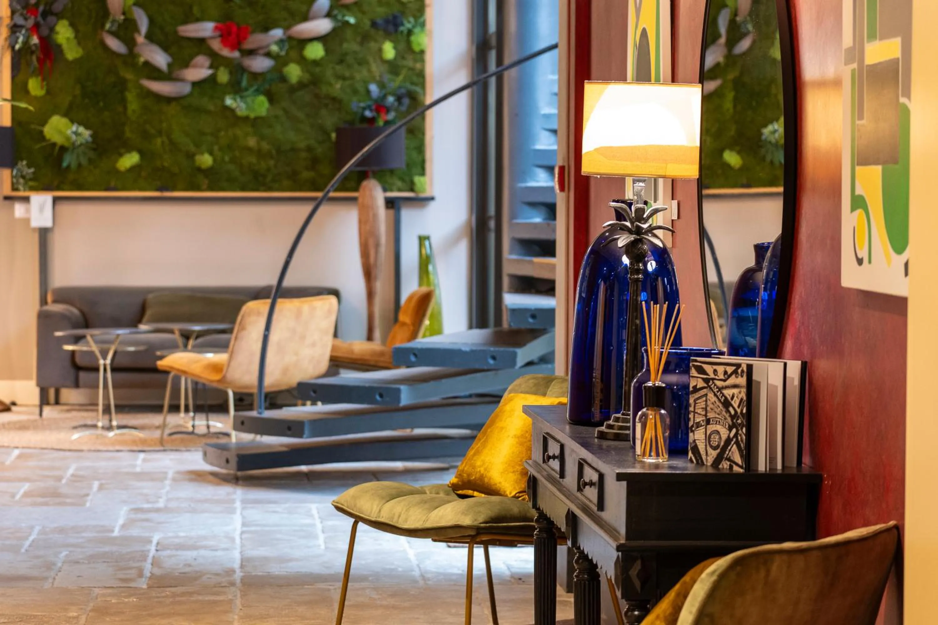 Living room in Villa Augusta