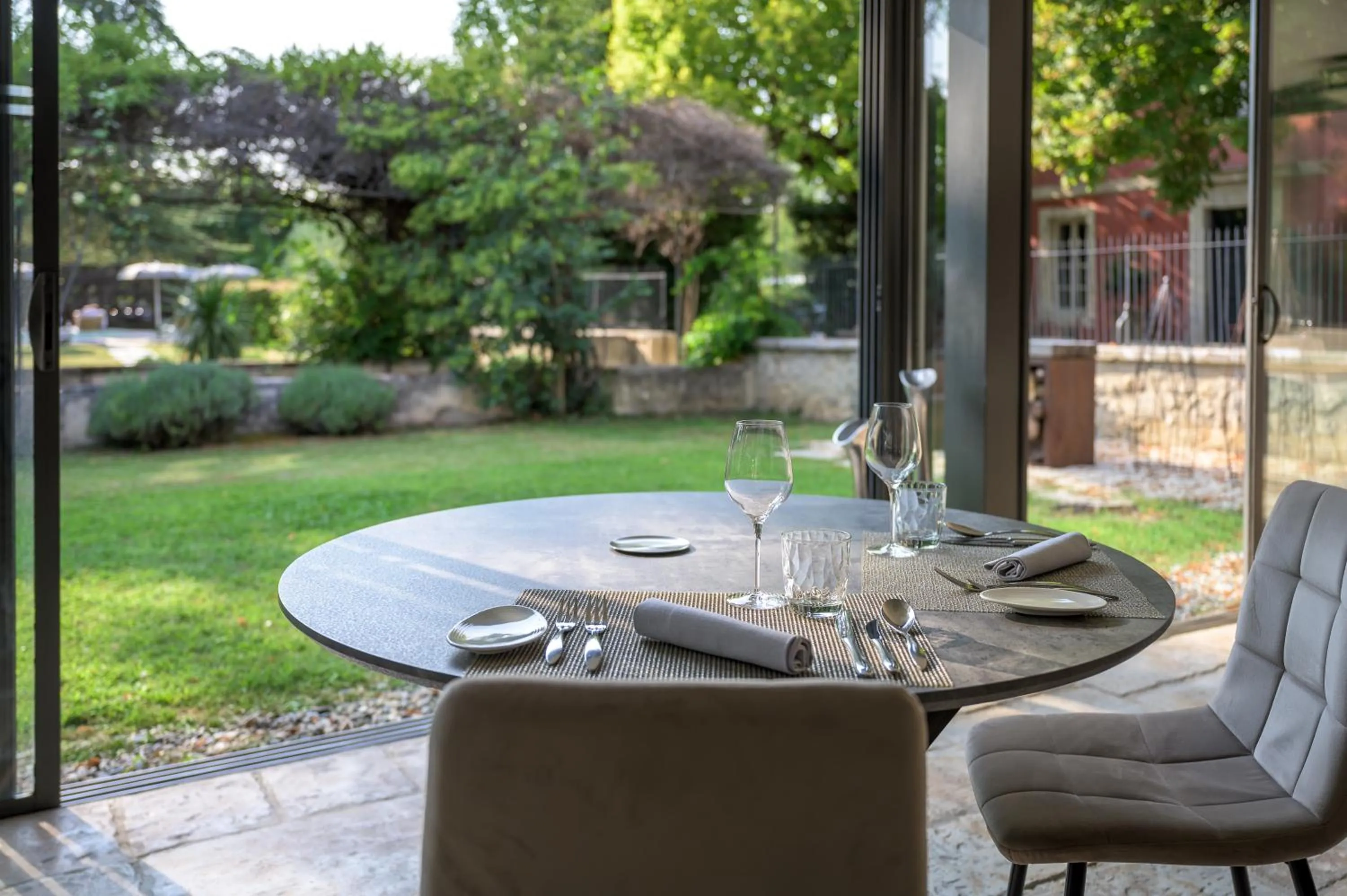 Patio in Villa Augusta