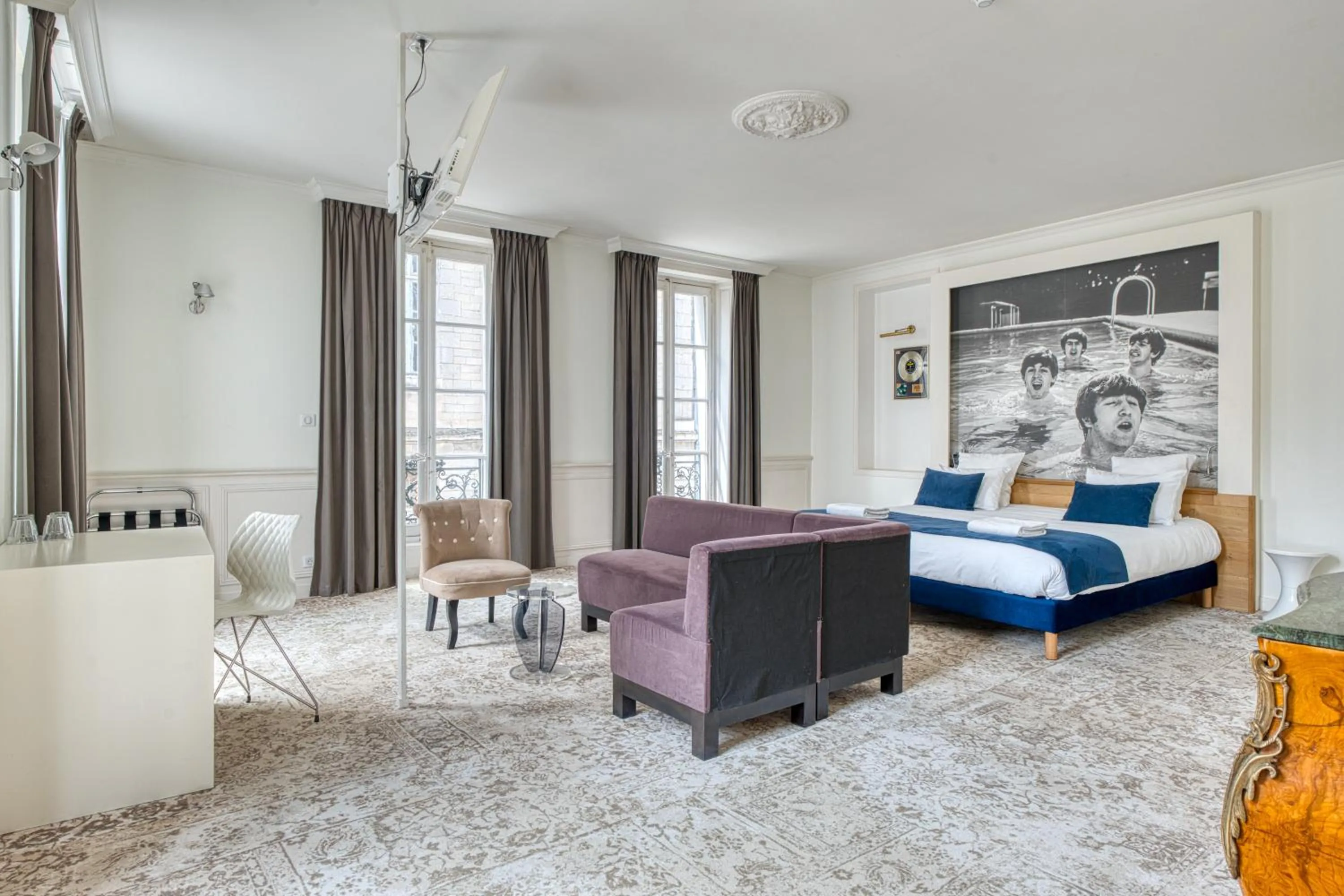 Bed in Hôtel François 1er