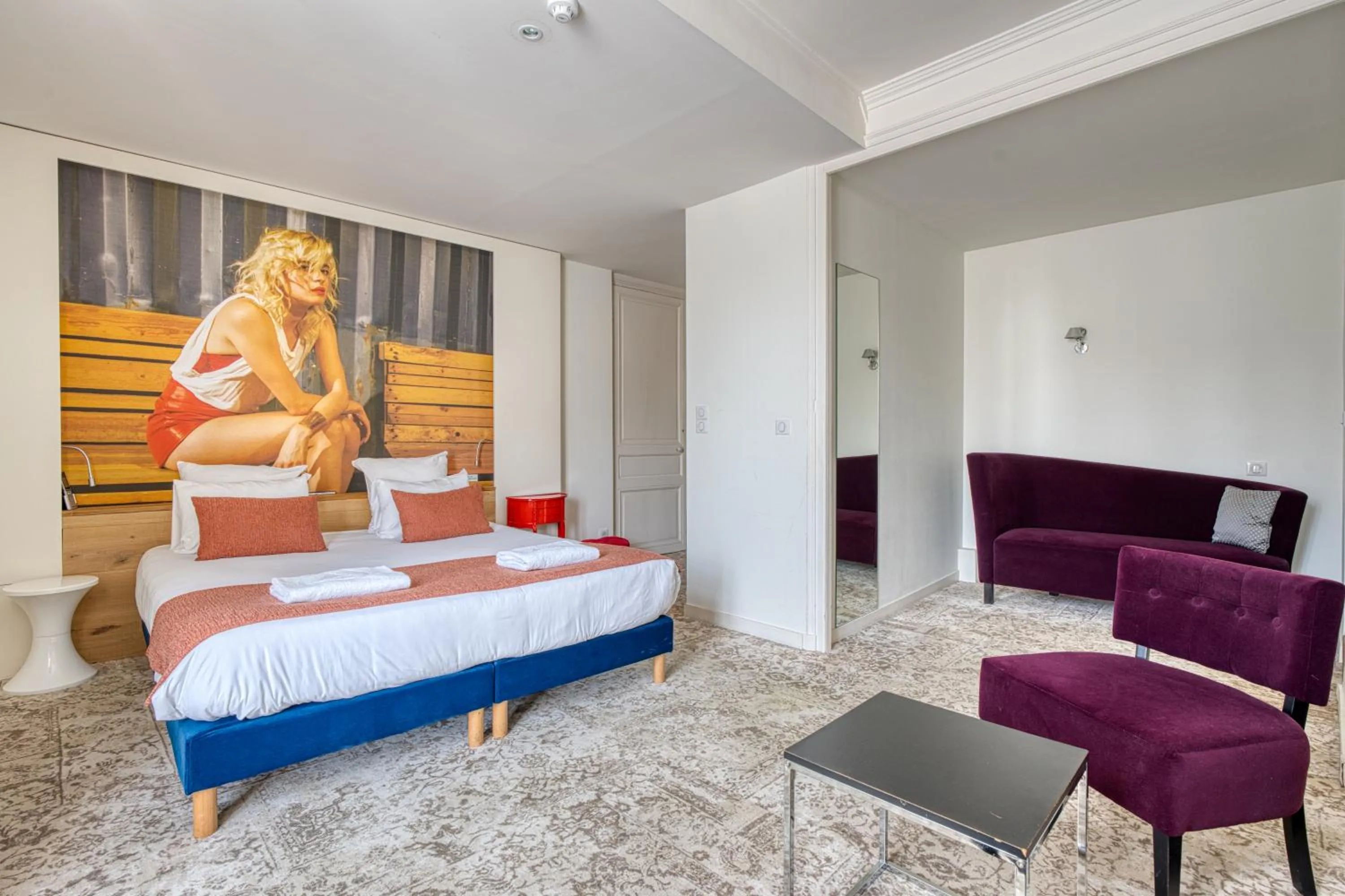 Bed in Hôtel François 1er