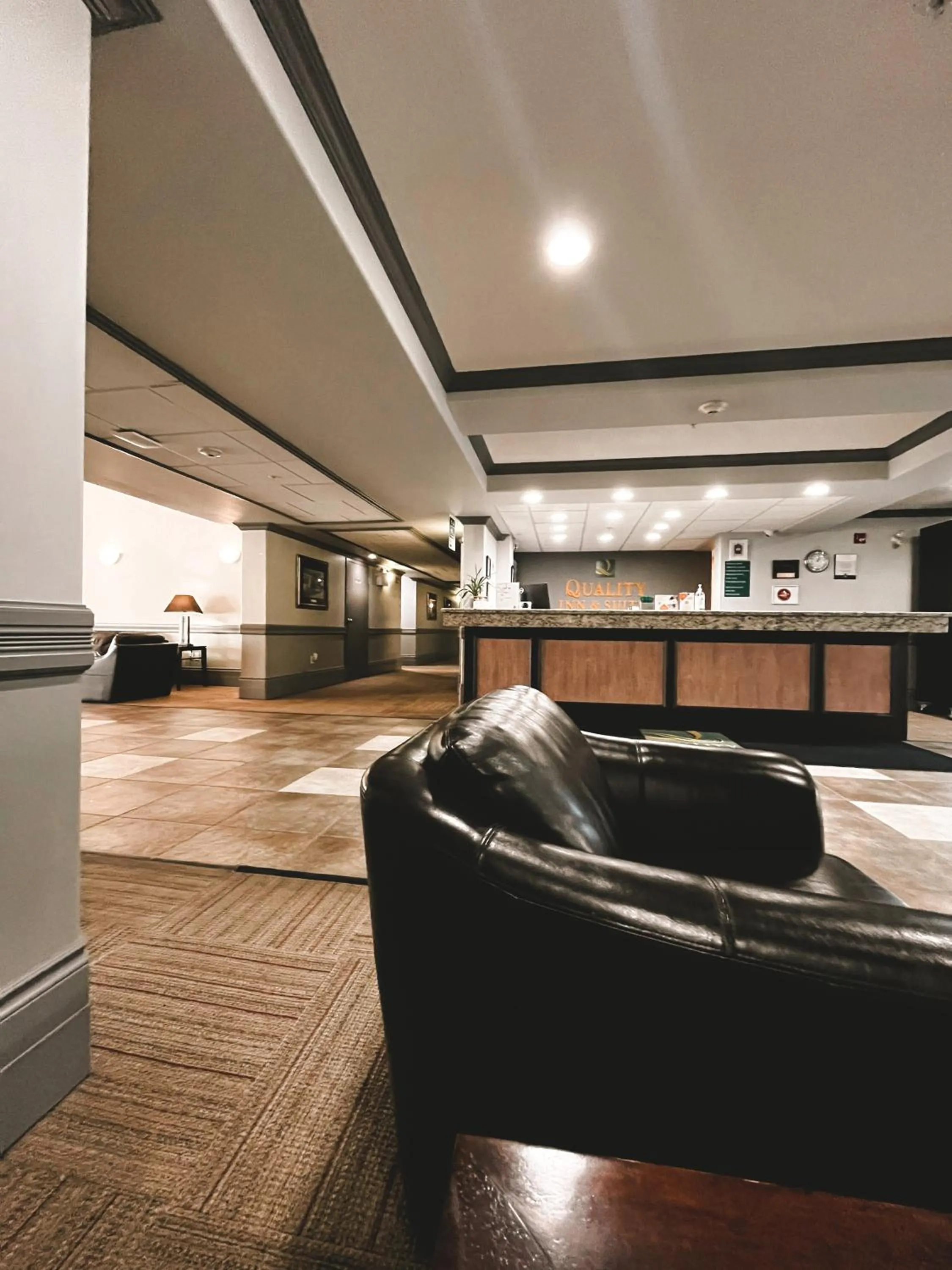 Lobby or reception in Quality Inn & Suites Hinton
