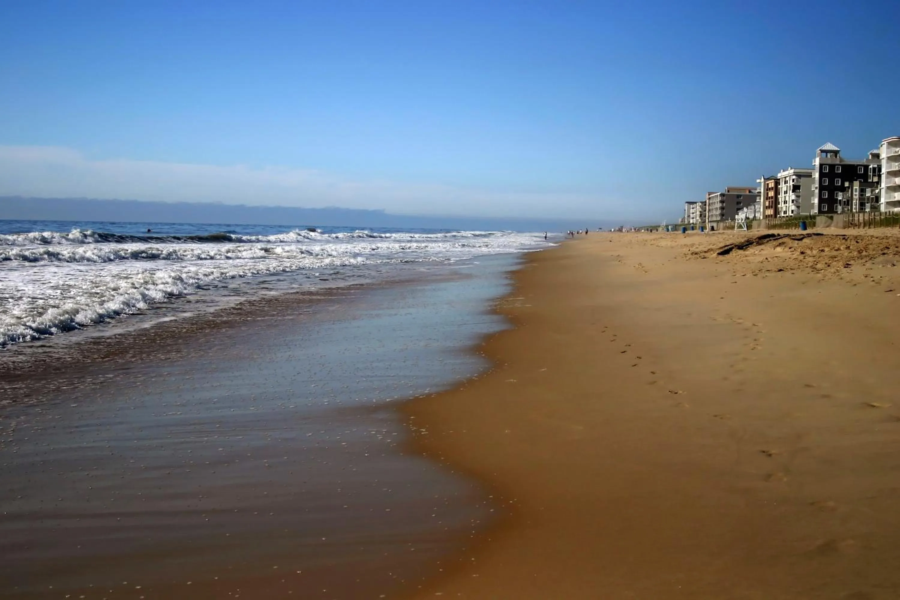 Beach in Seabonay Oceanfront Motel