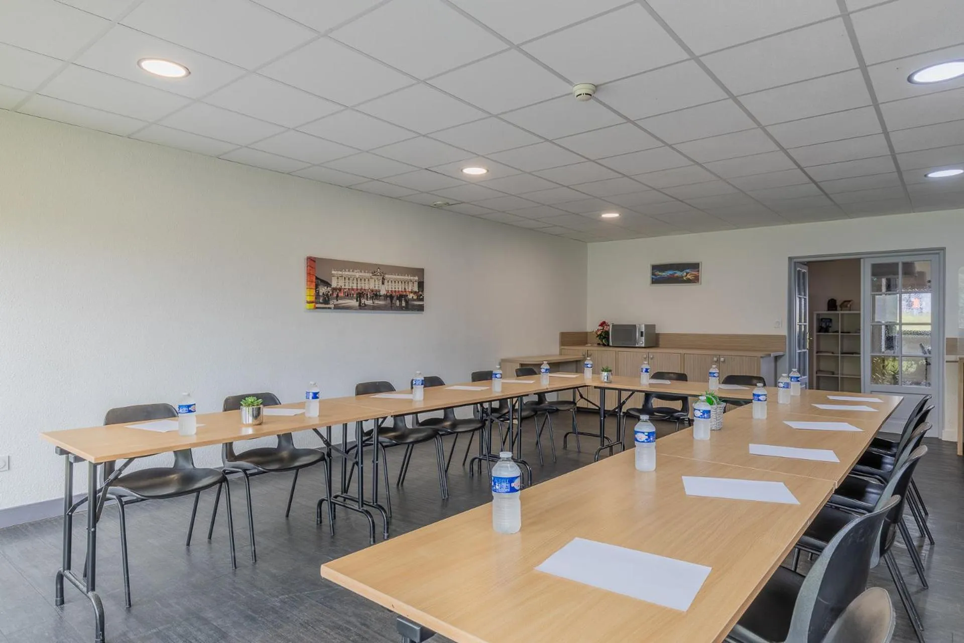 Meeting/conference room in HÔTEL ÉDEN - Metz Nord - Woippy - Porte du Luxembourg - A31