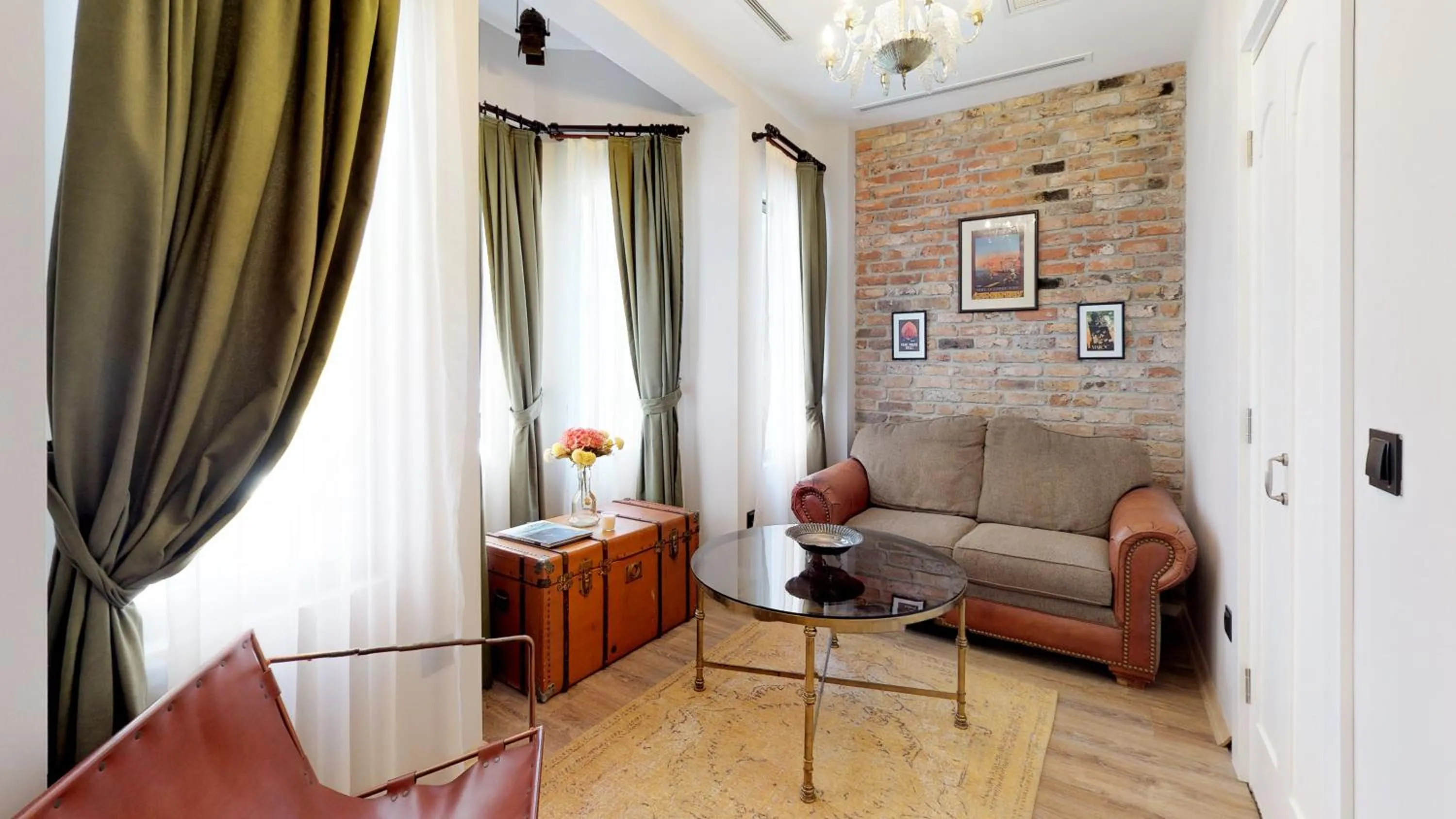 Living room in Hotel Des Arts Galata