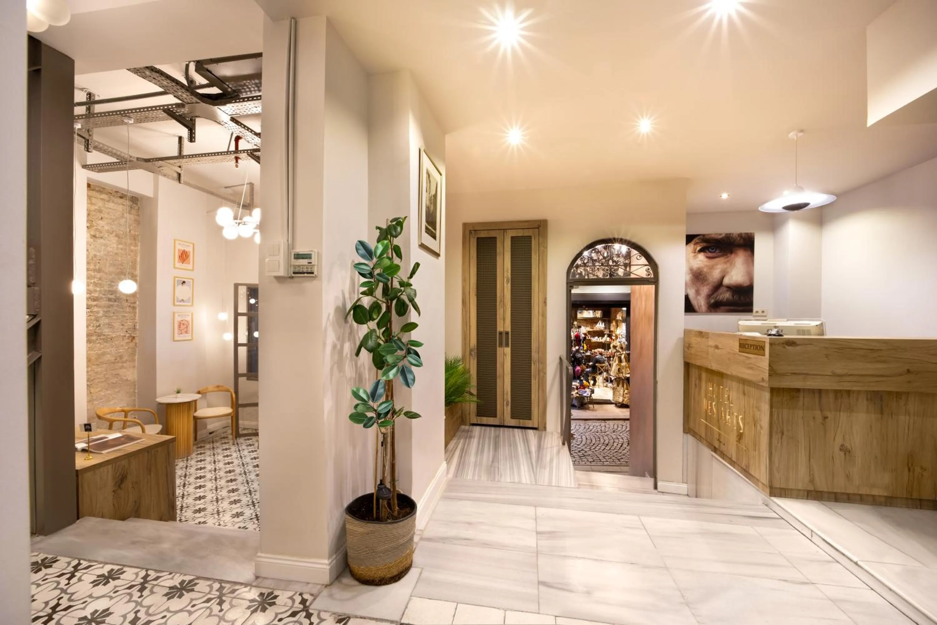 Lobby or reception in Hotel Des Arts Galata