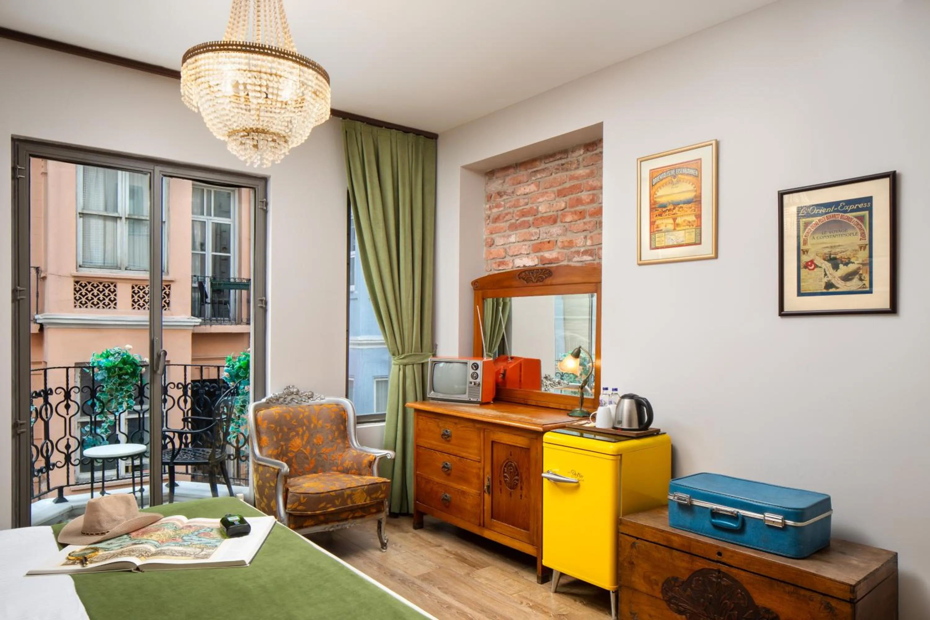 Balcony/Terrace in Hotel Des Arts Galata