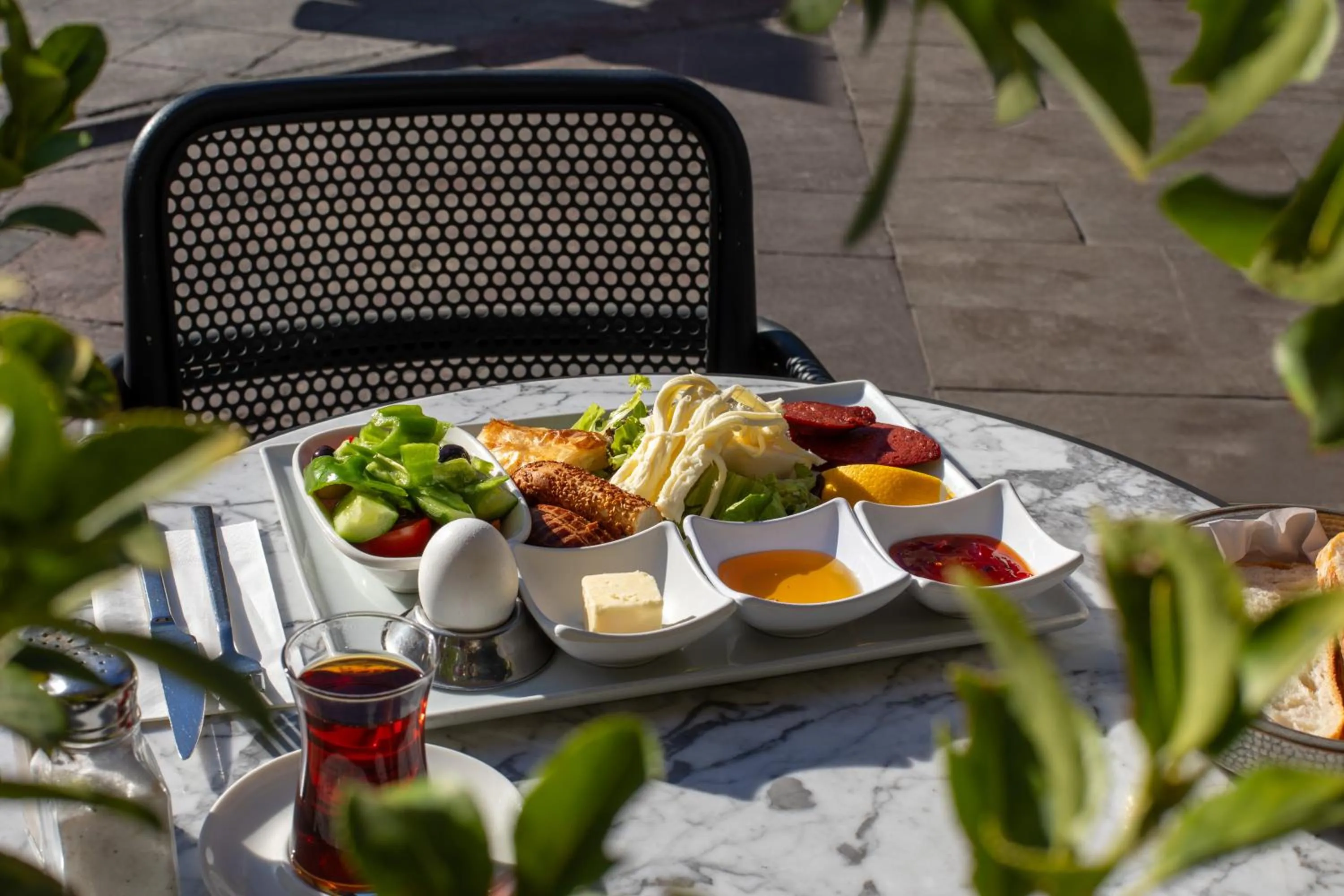 Breakfast in Hotel Des Arts Galata