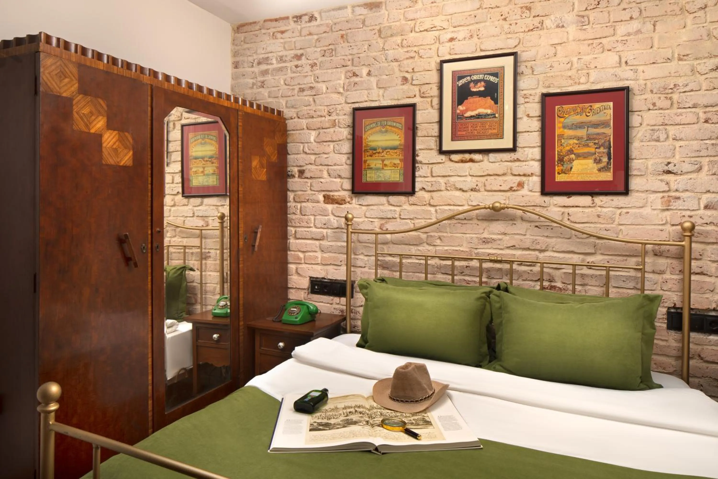 Bed in Hotel Des Arts Galata