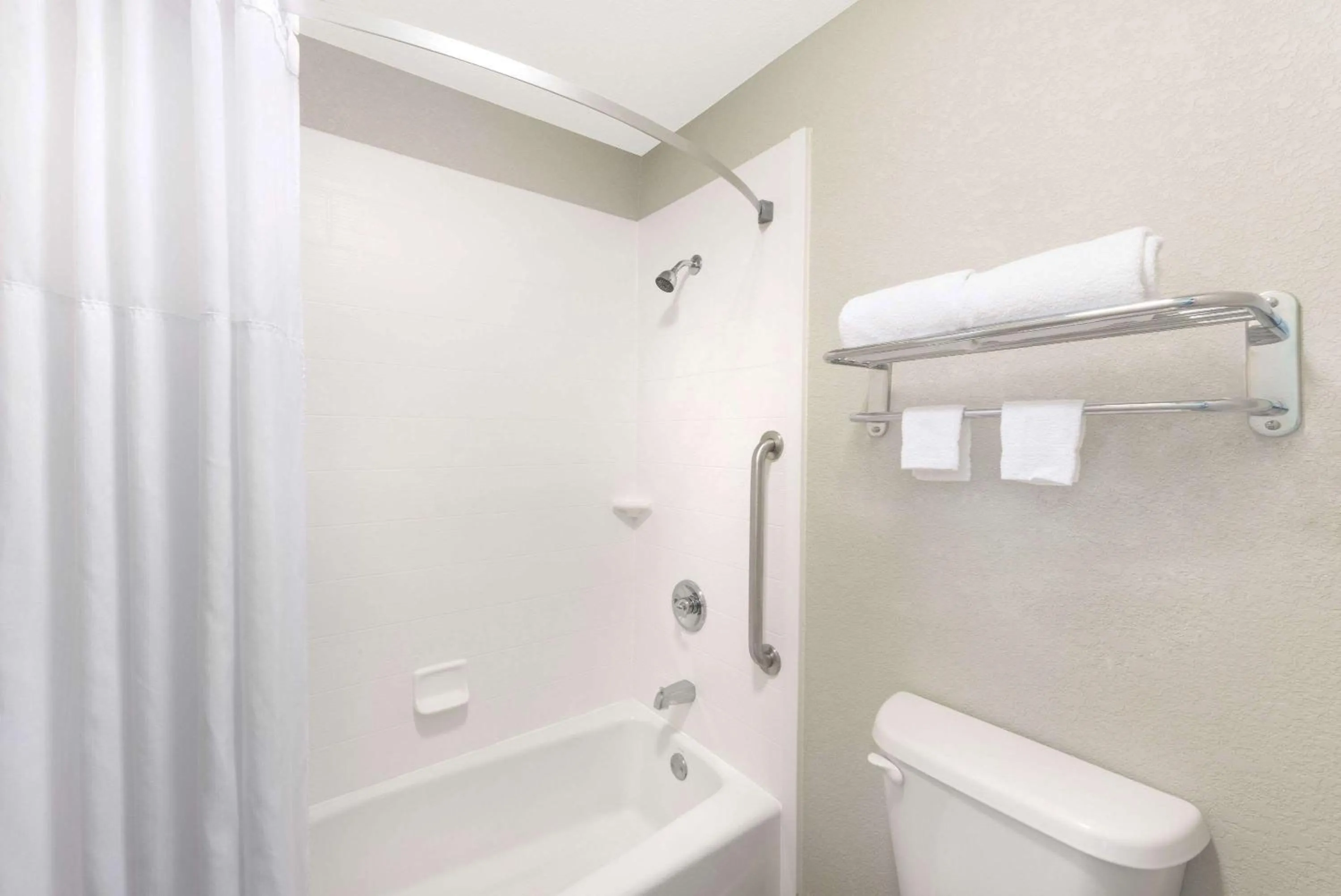 Bathroom in Days Inn by Wyndham Snyder