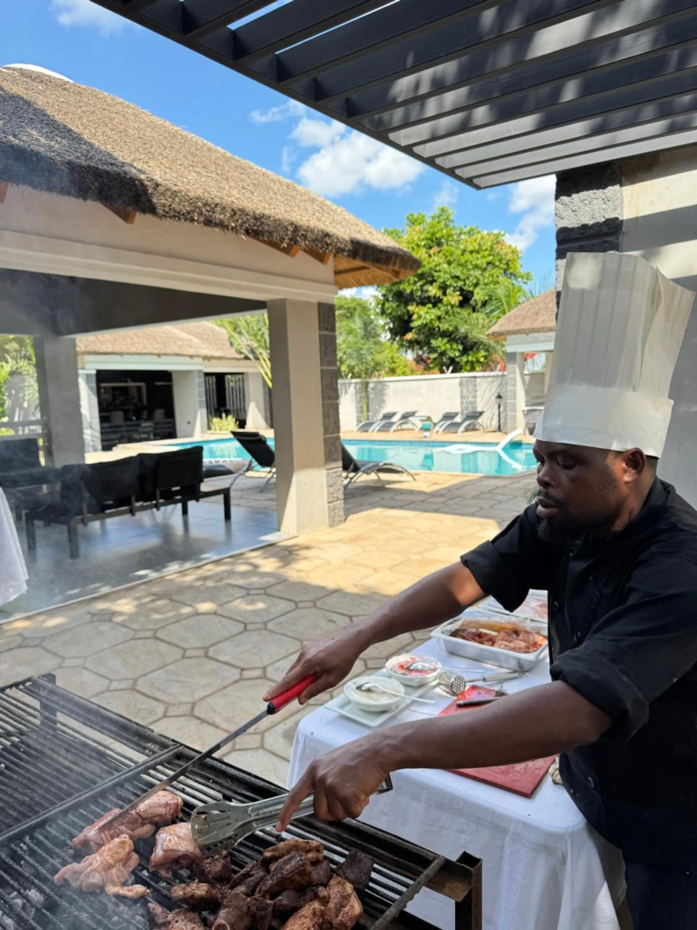 Restaurant/places to eat in Annavilla7 Lilongwe hotel