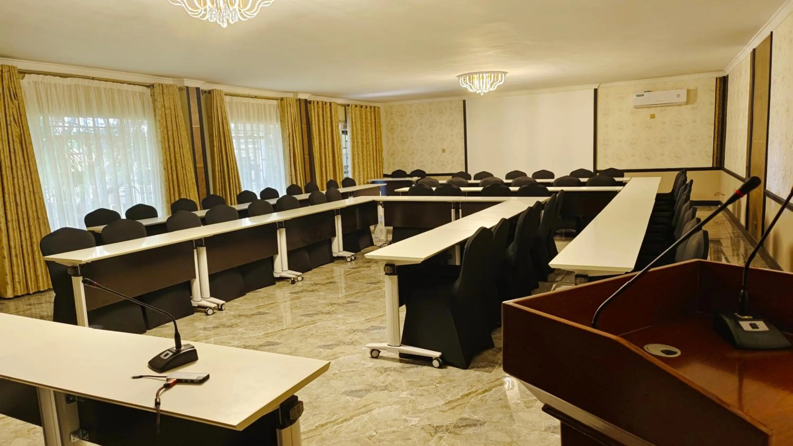 Meeting/conference room in Annavilla7 Lilongwe hotel