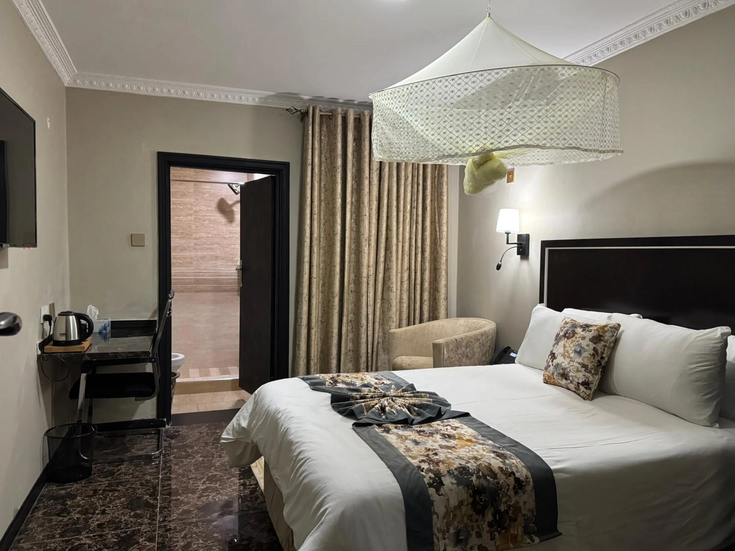 Photo of the whole room, Bed in Annavilla7 Lilongwe hotel