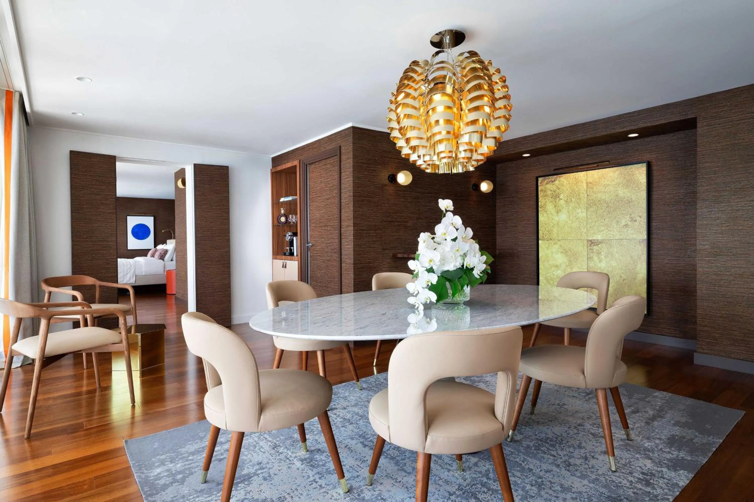 Photo of the whole room in Le Meridien Nice