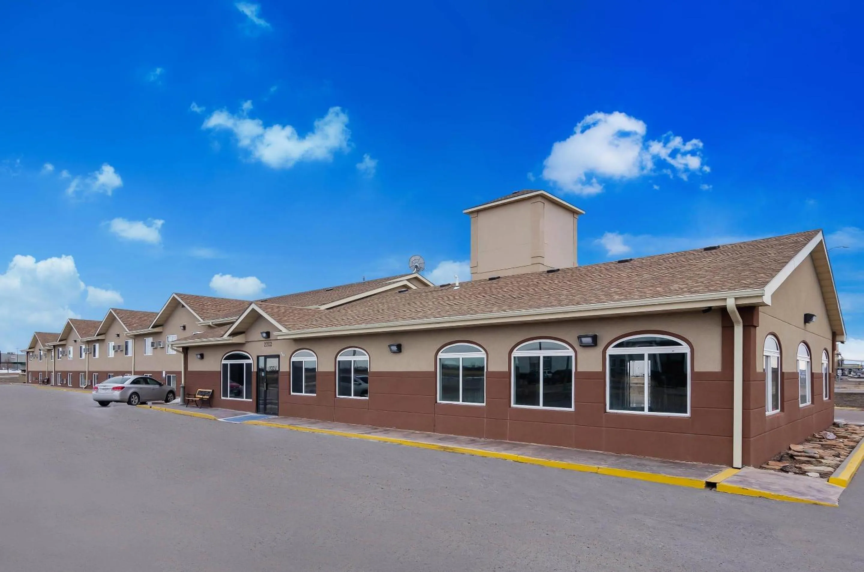 Property building in Econo Lodge Scottsbluff