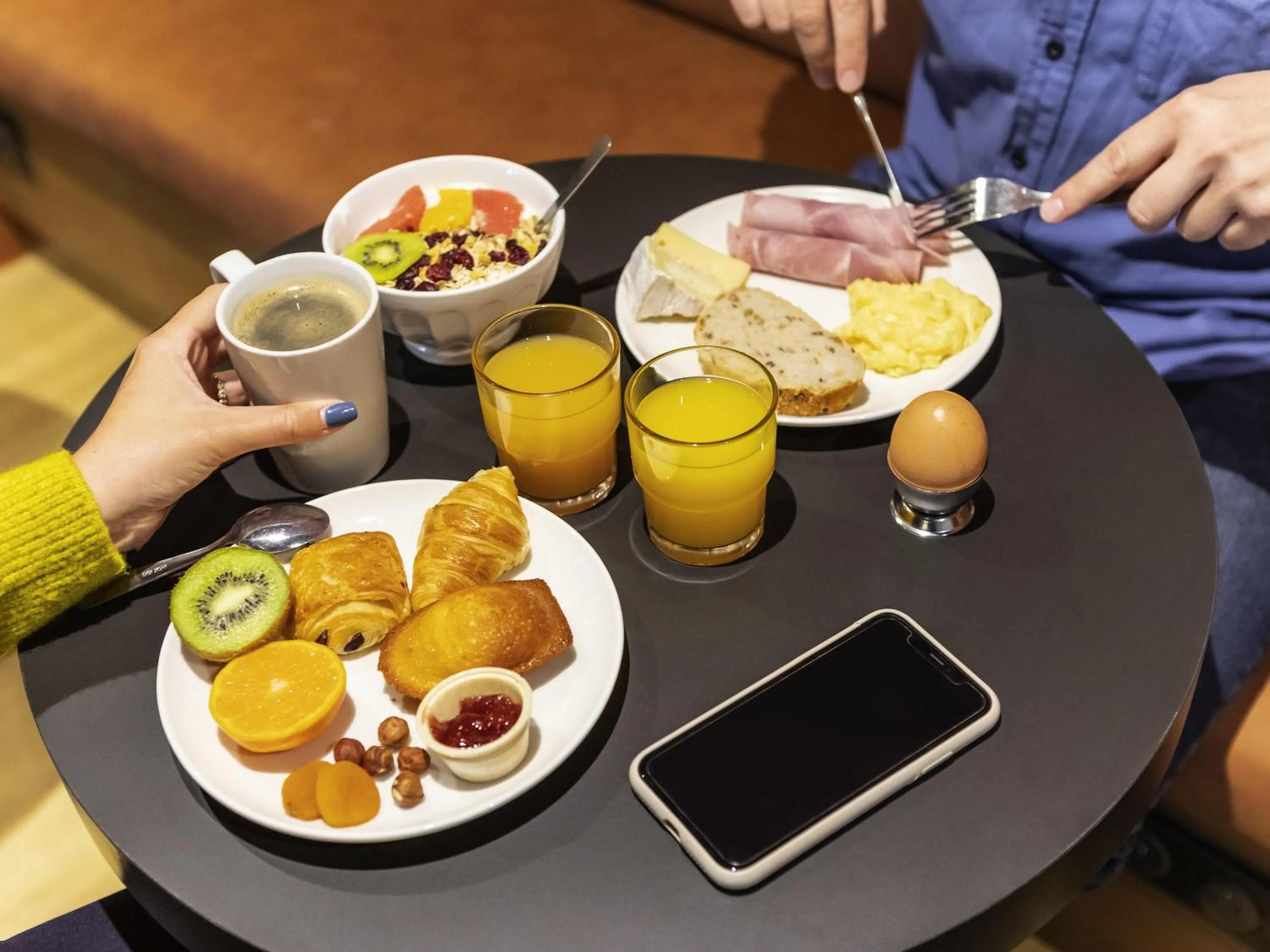 Breakfast in ibis Paris Nation Davout