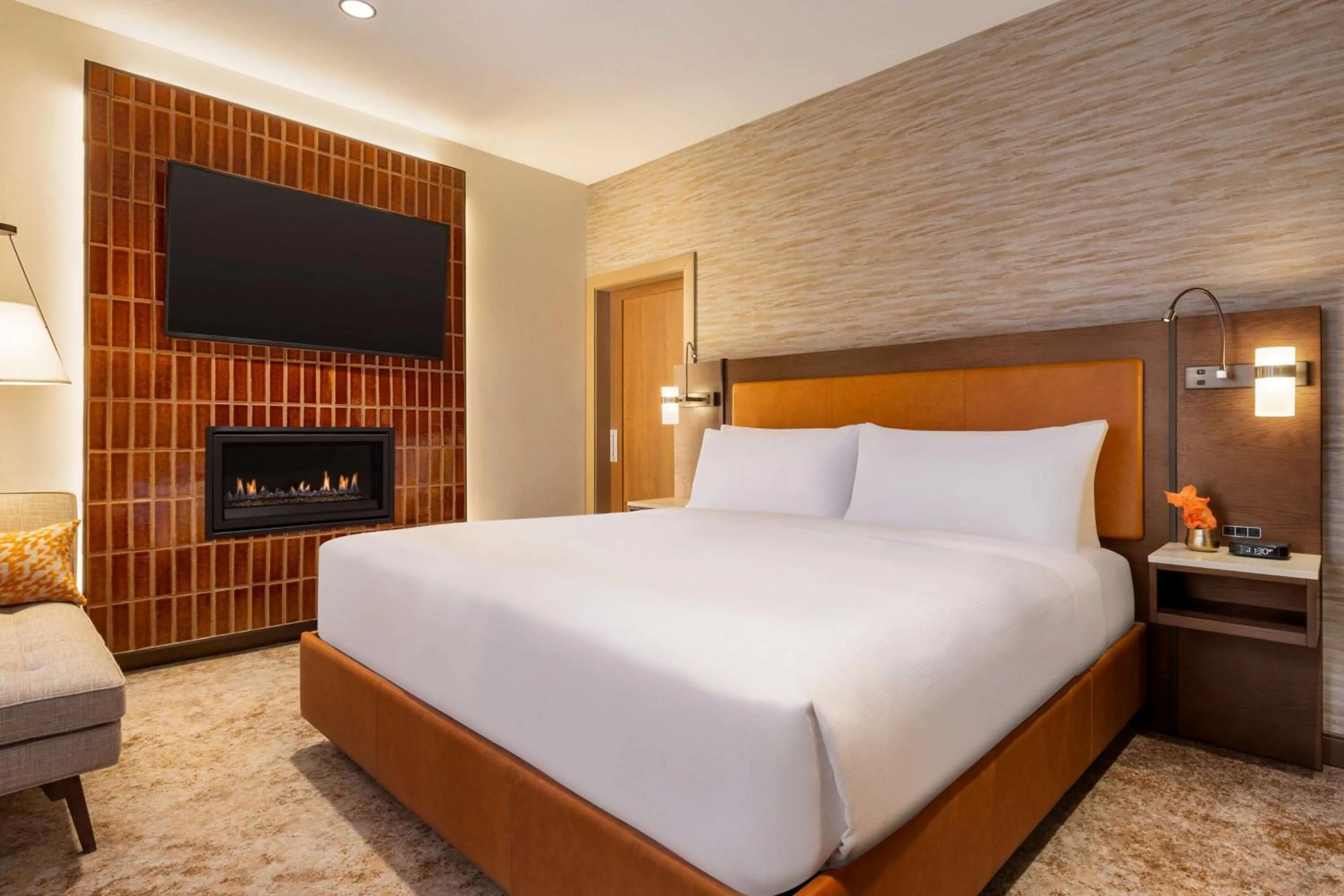 Bed in Hoodoo Moab, Curio Collection by Hilton