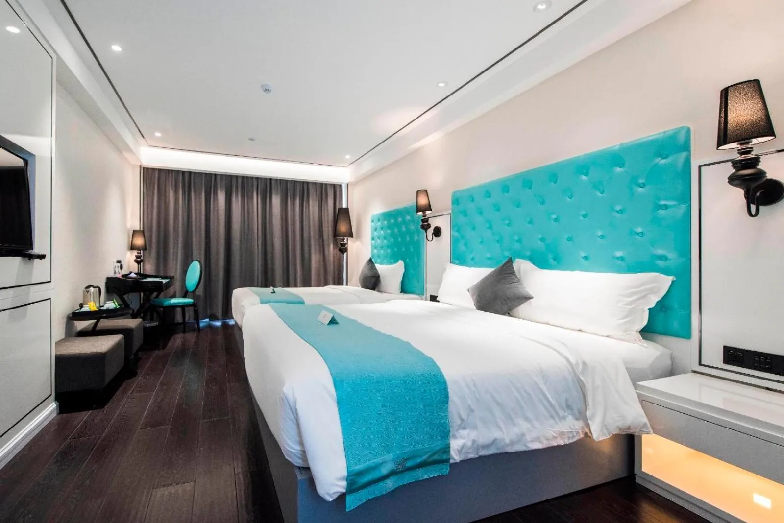 Bed in Xana Hotelle Shenzhen Airport Terminal