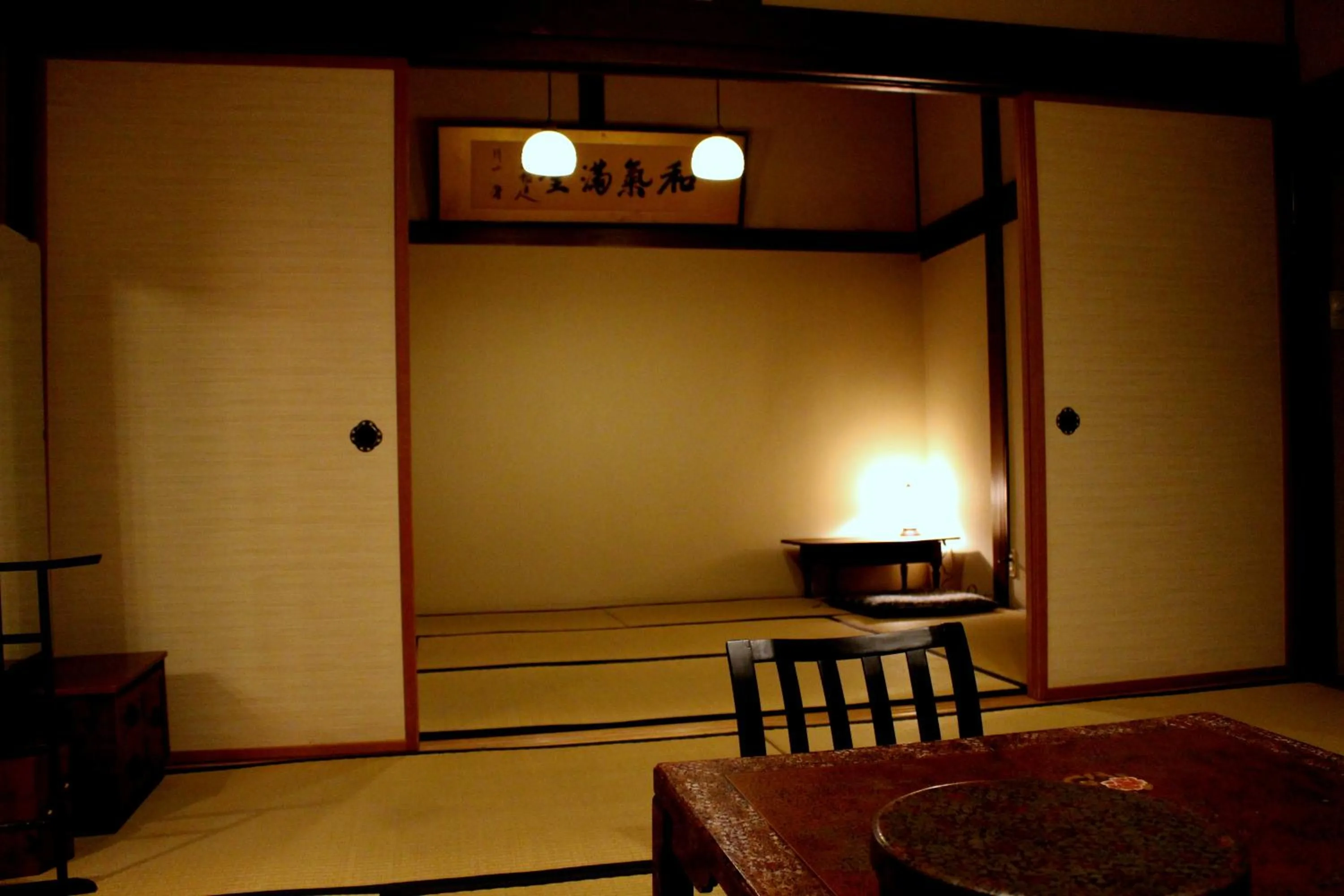 Bed in Historical Ryokan SENYUKAN