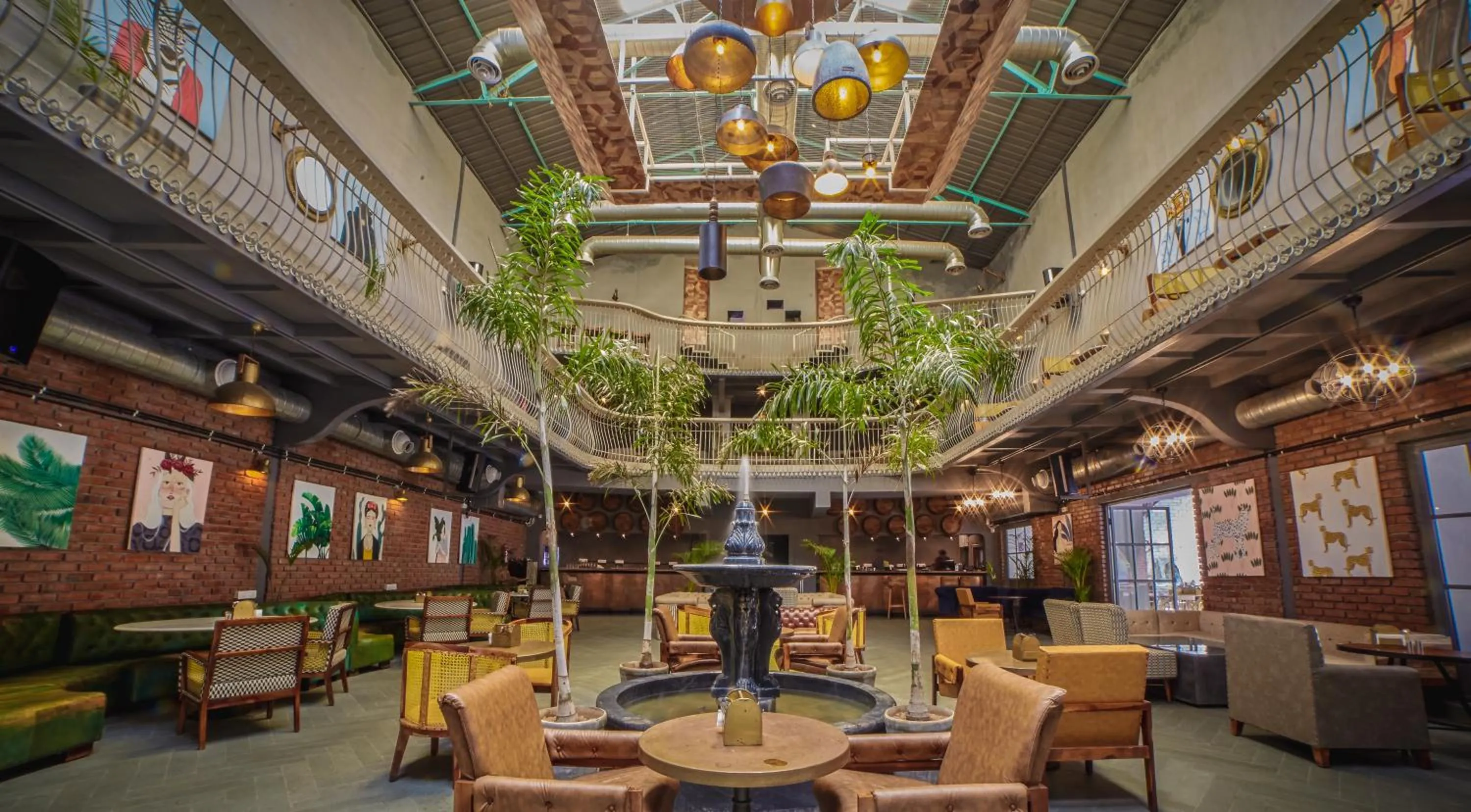 Lounge or bar in The Artist House Udaipur