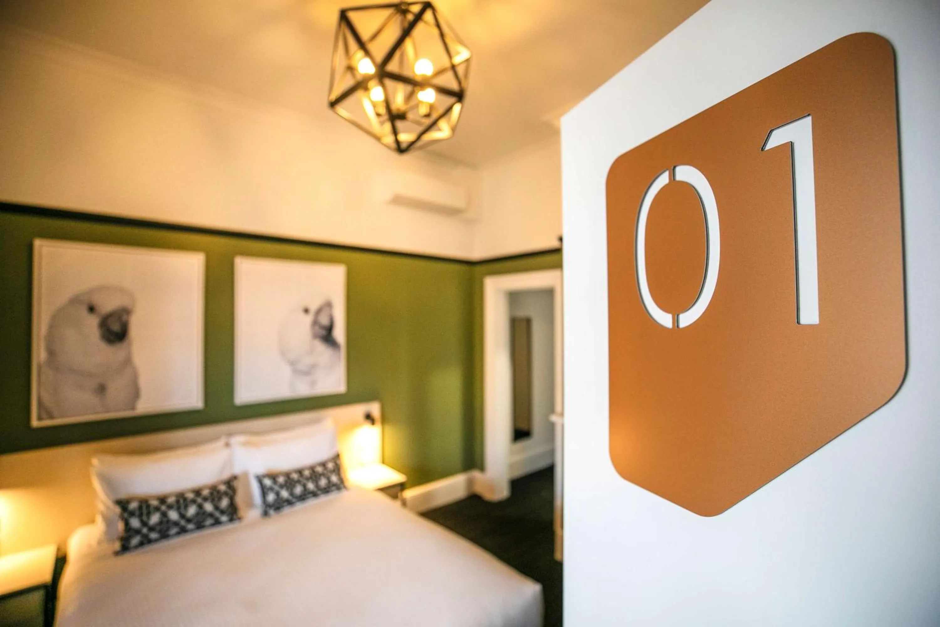 Bedroom, Bed in Nightcap at Exeter Hotel