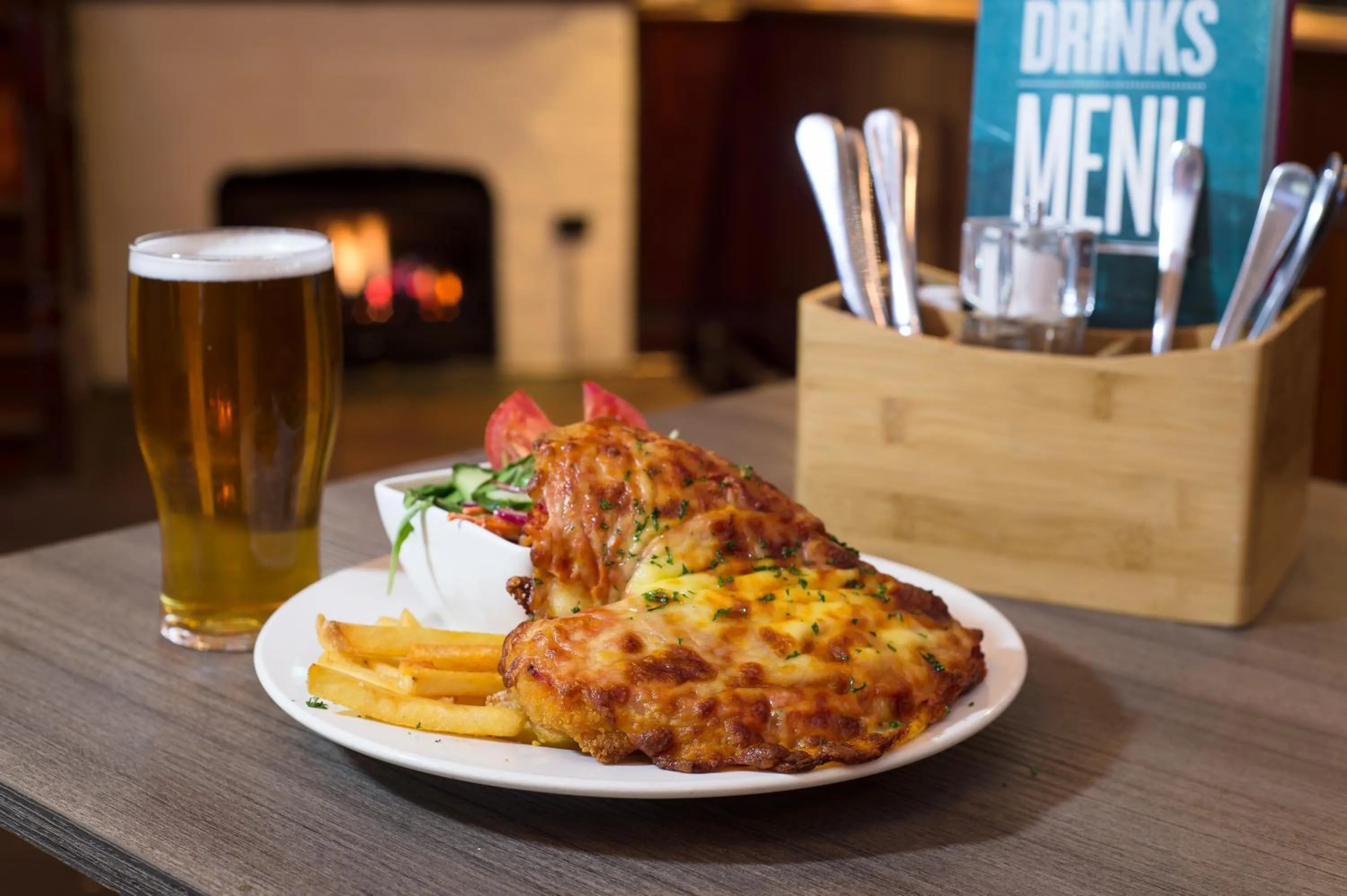 Food close-up in Nightcap at Exeter Hotel