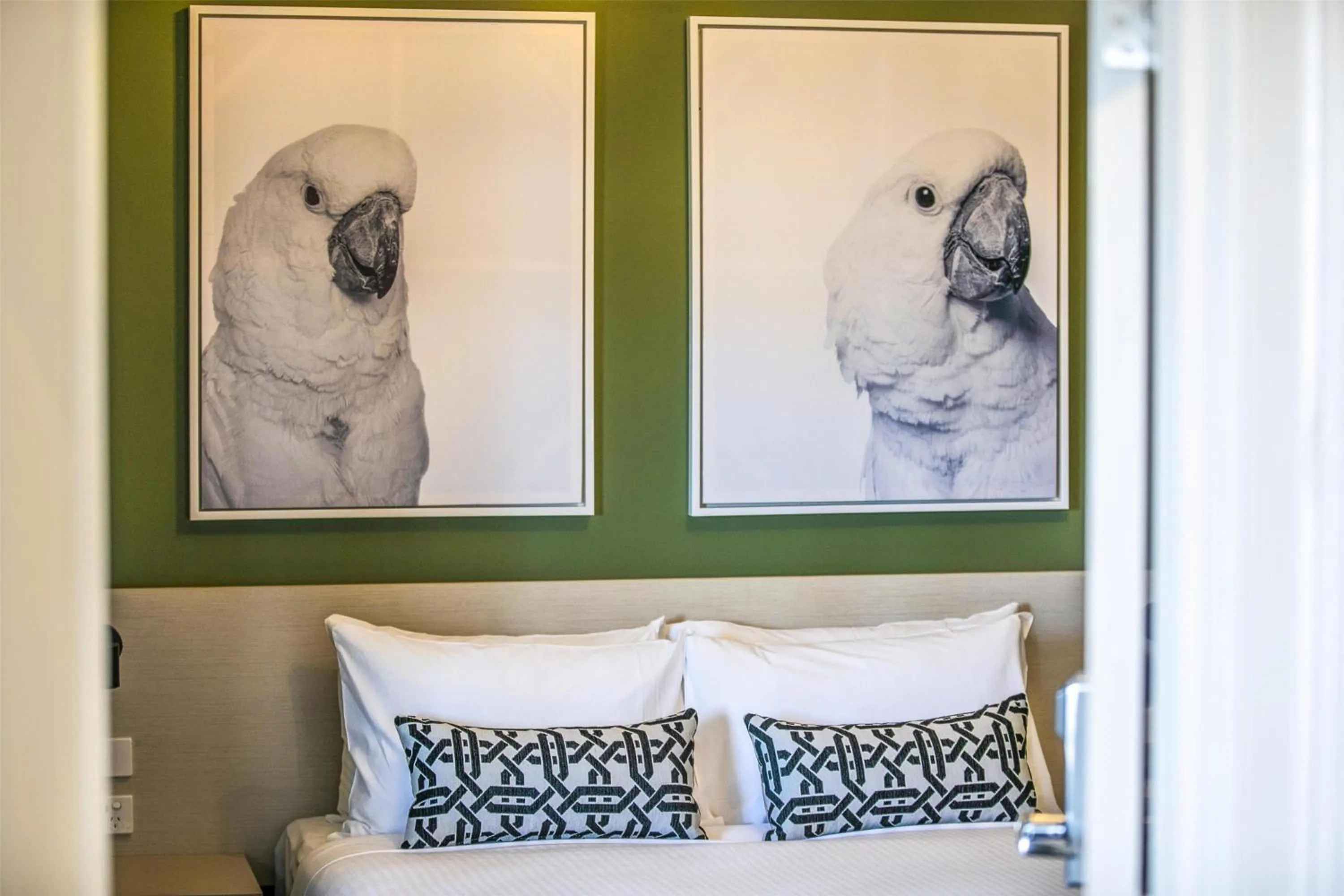 Bedroom, Bed in Nightcap at Exeter Hotel