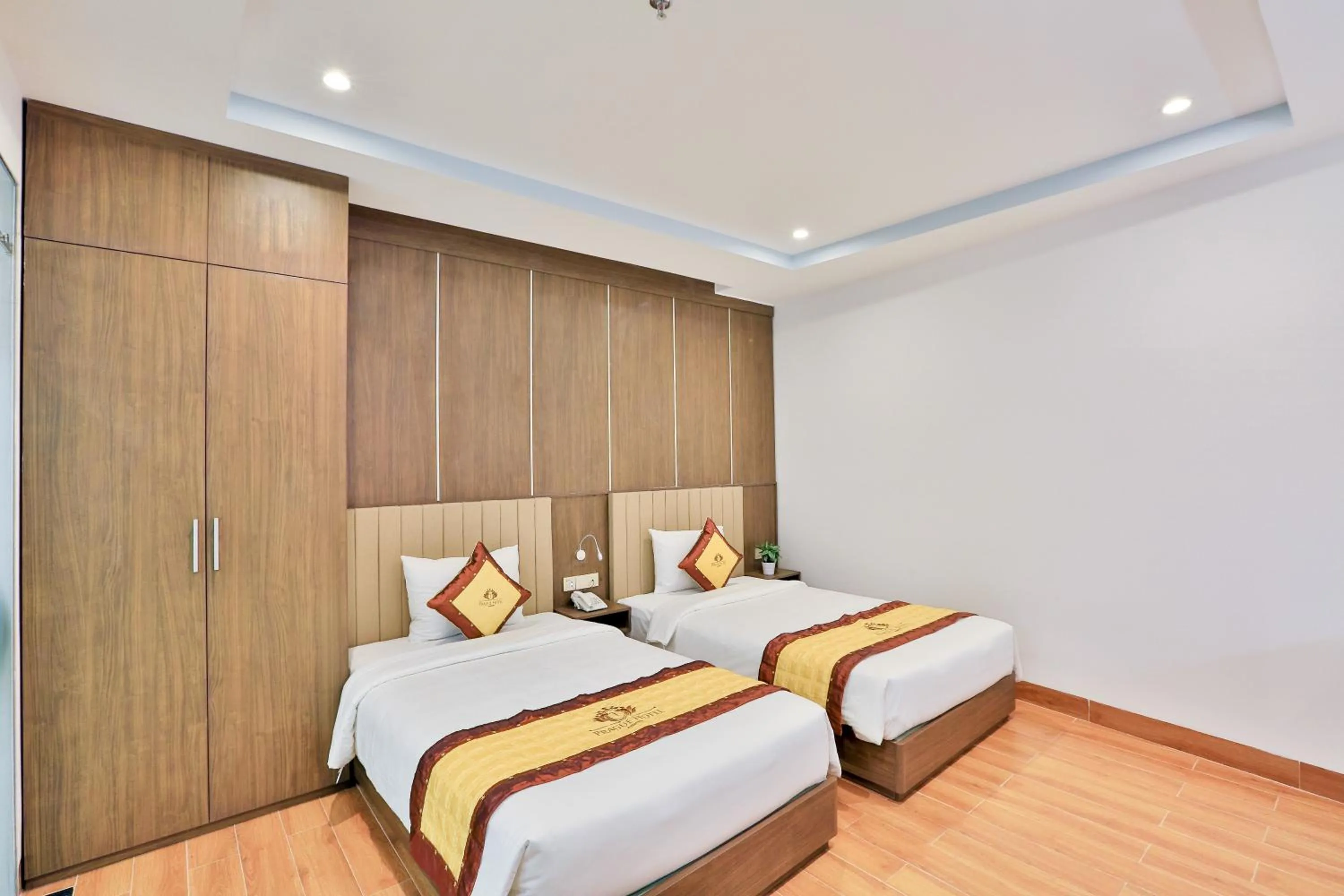 Bedroom, Bed in Prague Saigon Airport Hotel