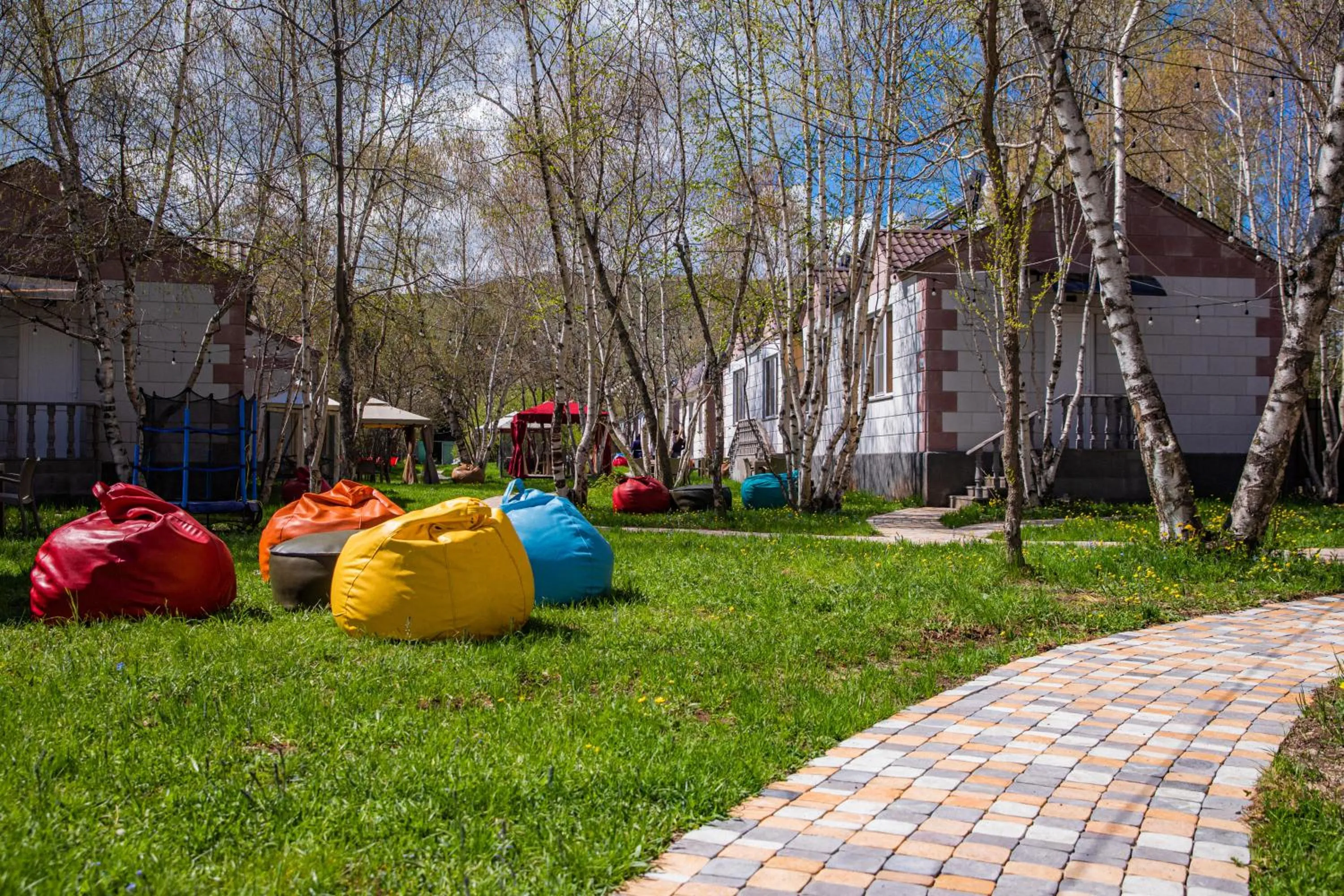 Children play ground in Garden Inn Resort Sevan