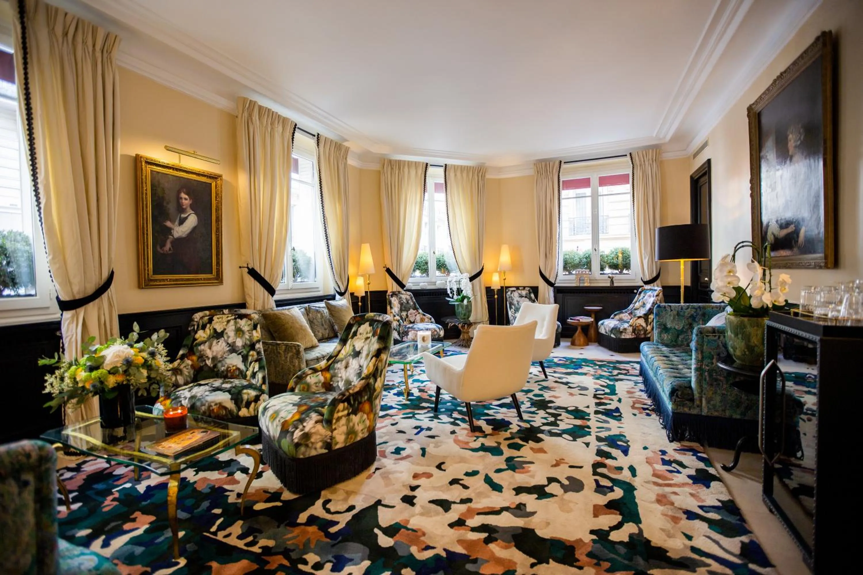 Living room in Hotel West-End