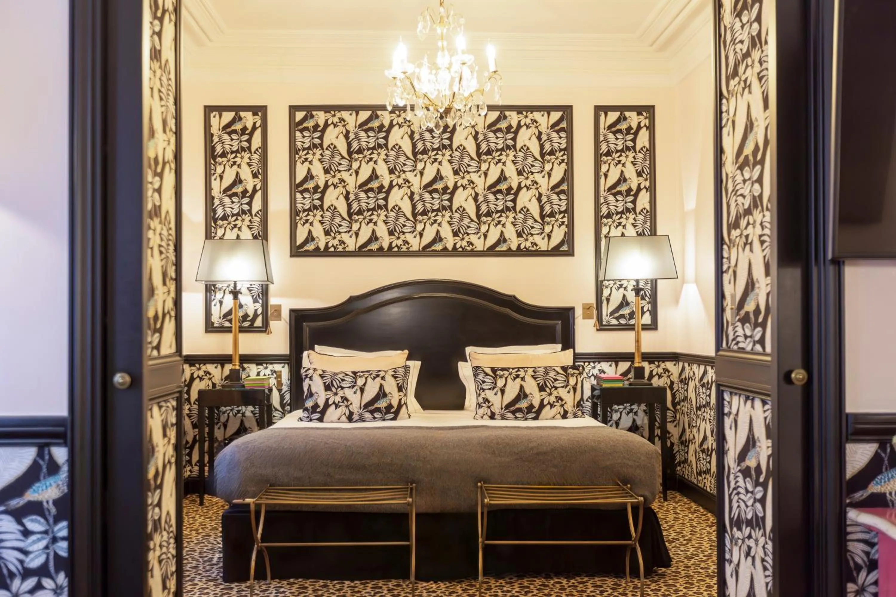 Bed in Hotel West-End