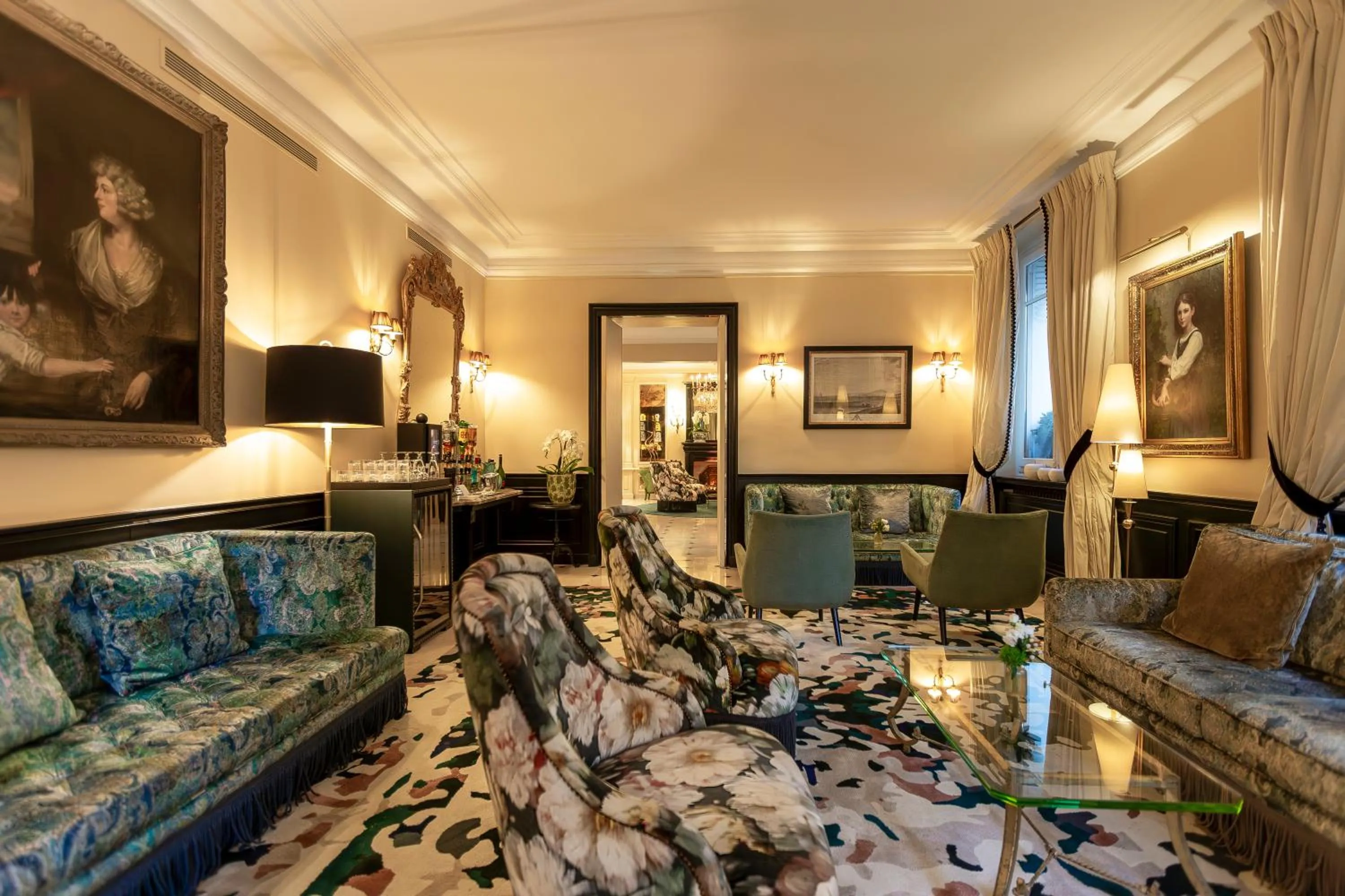 Living room in Hotel West-End