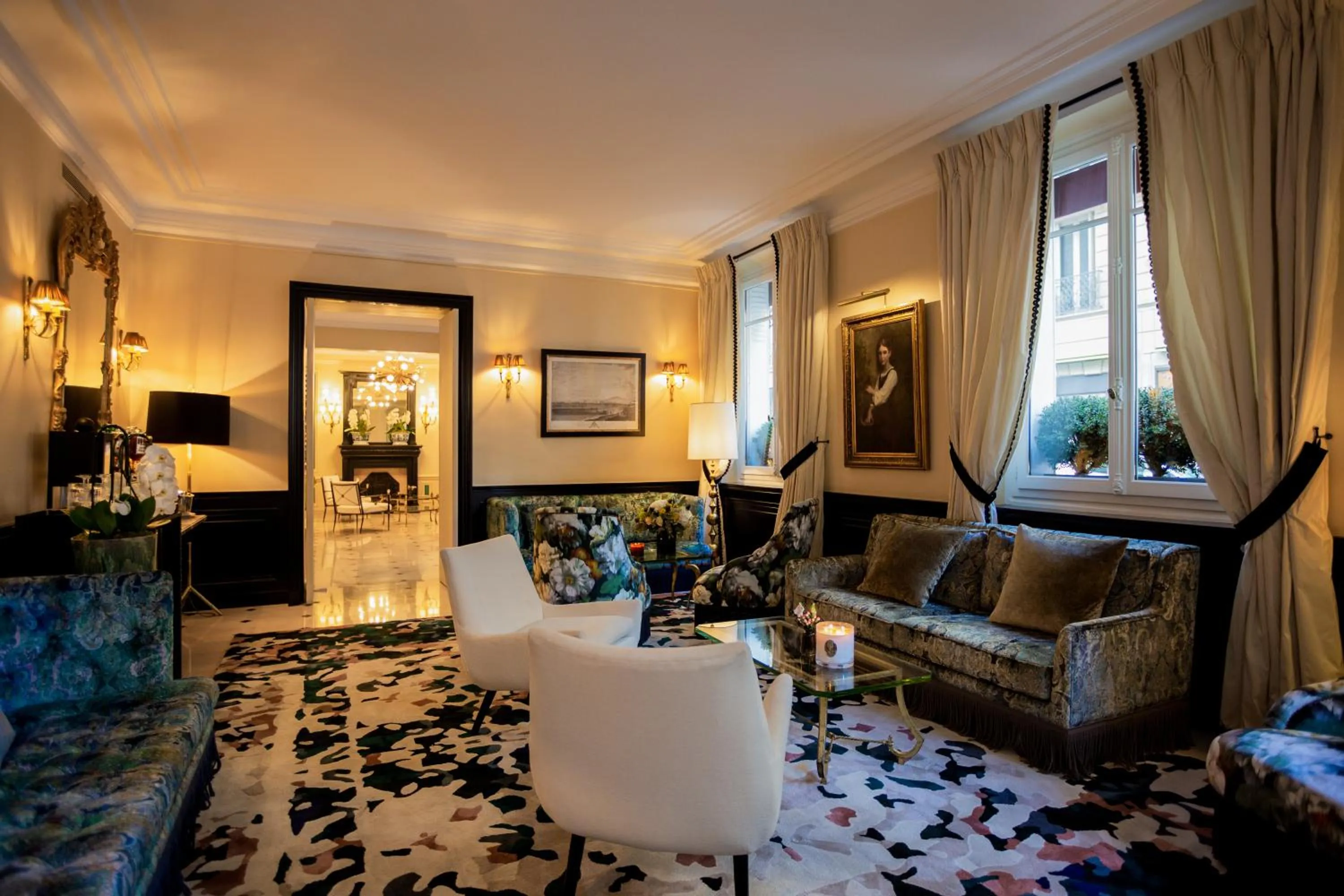 Living room in Hotel West-End