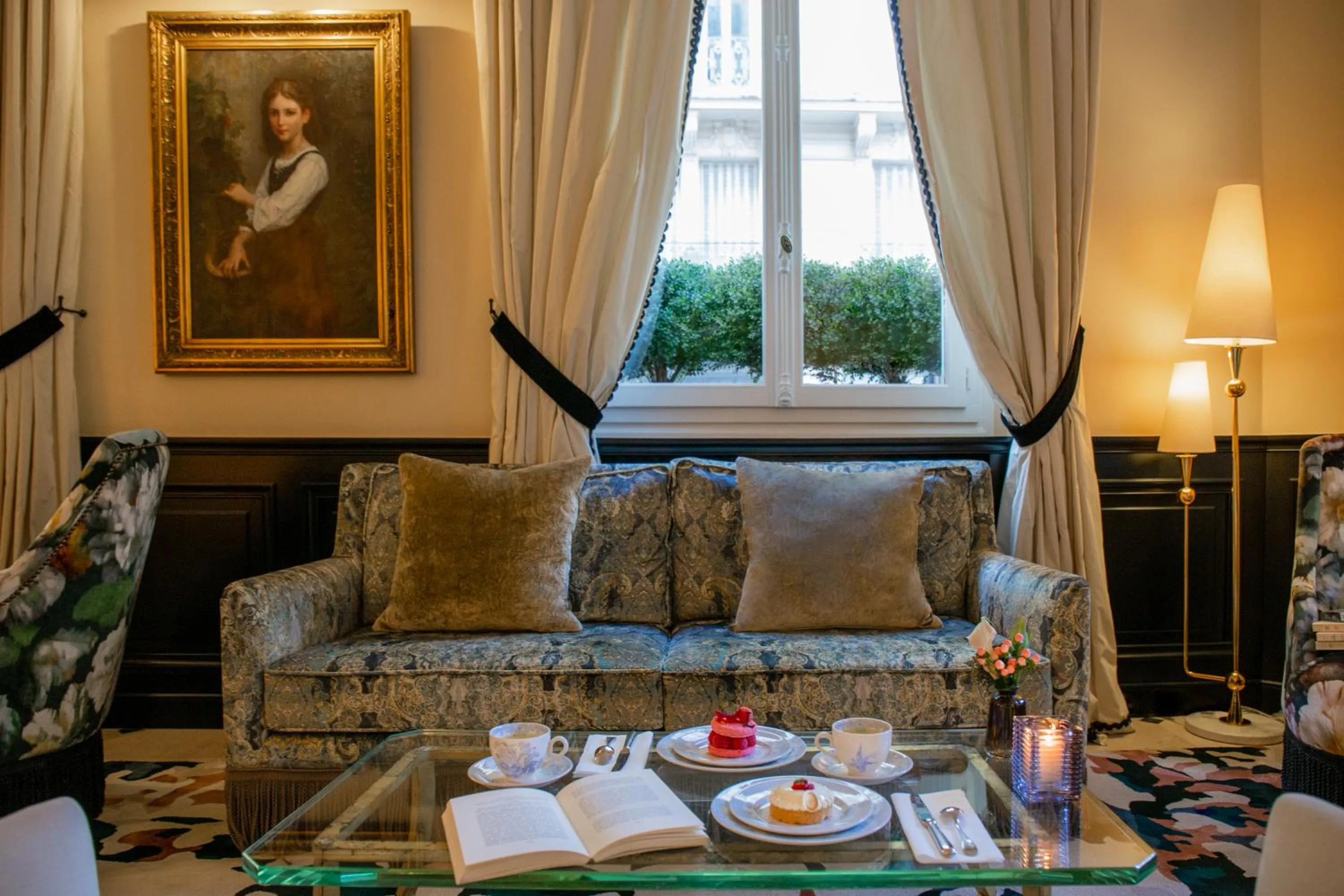 Living room in Hotel West-End