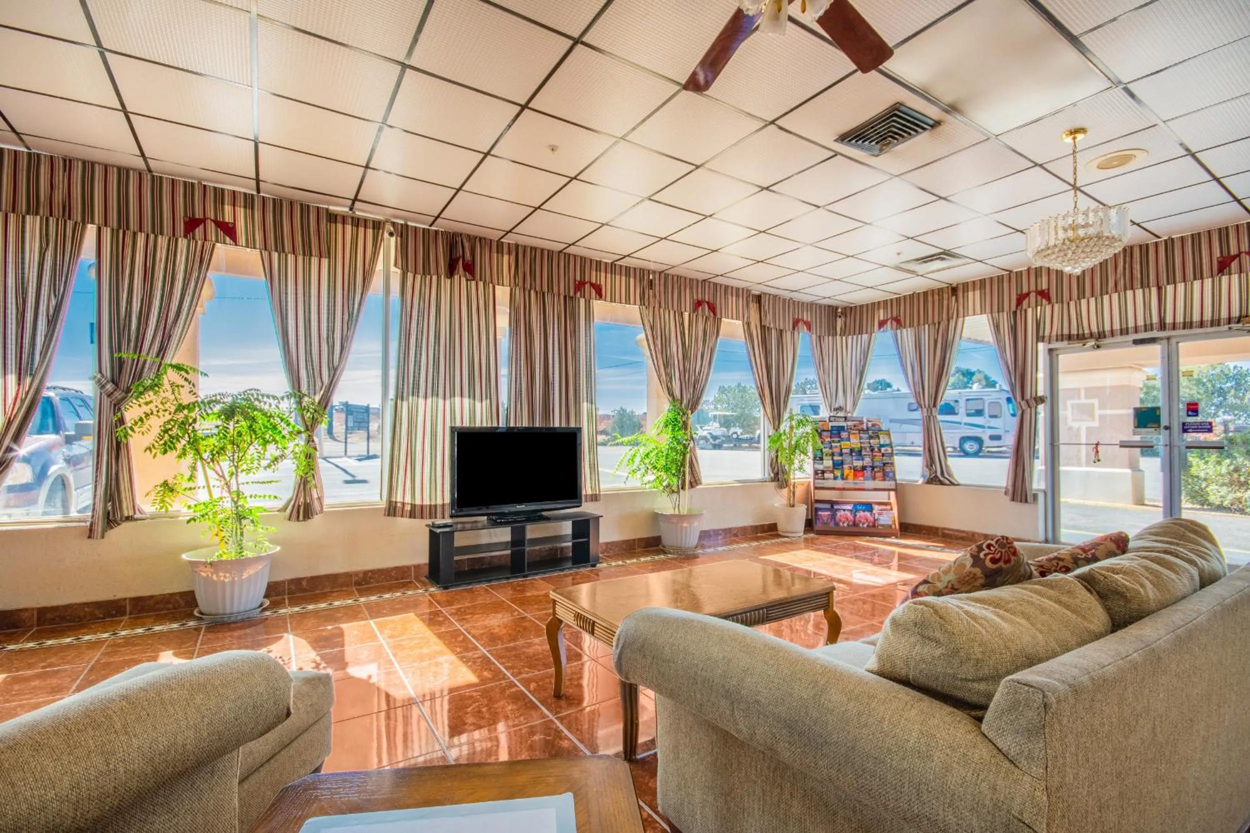 Lobby or reception in Americas Best Value Inn of Elk City