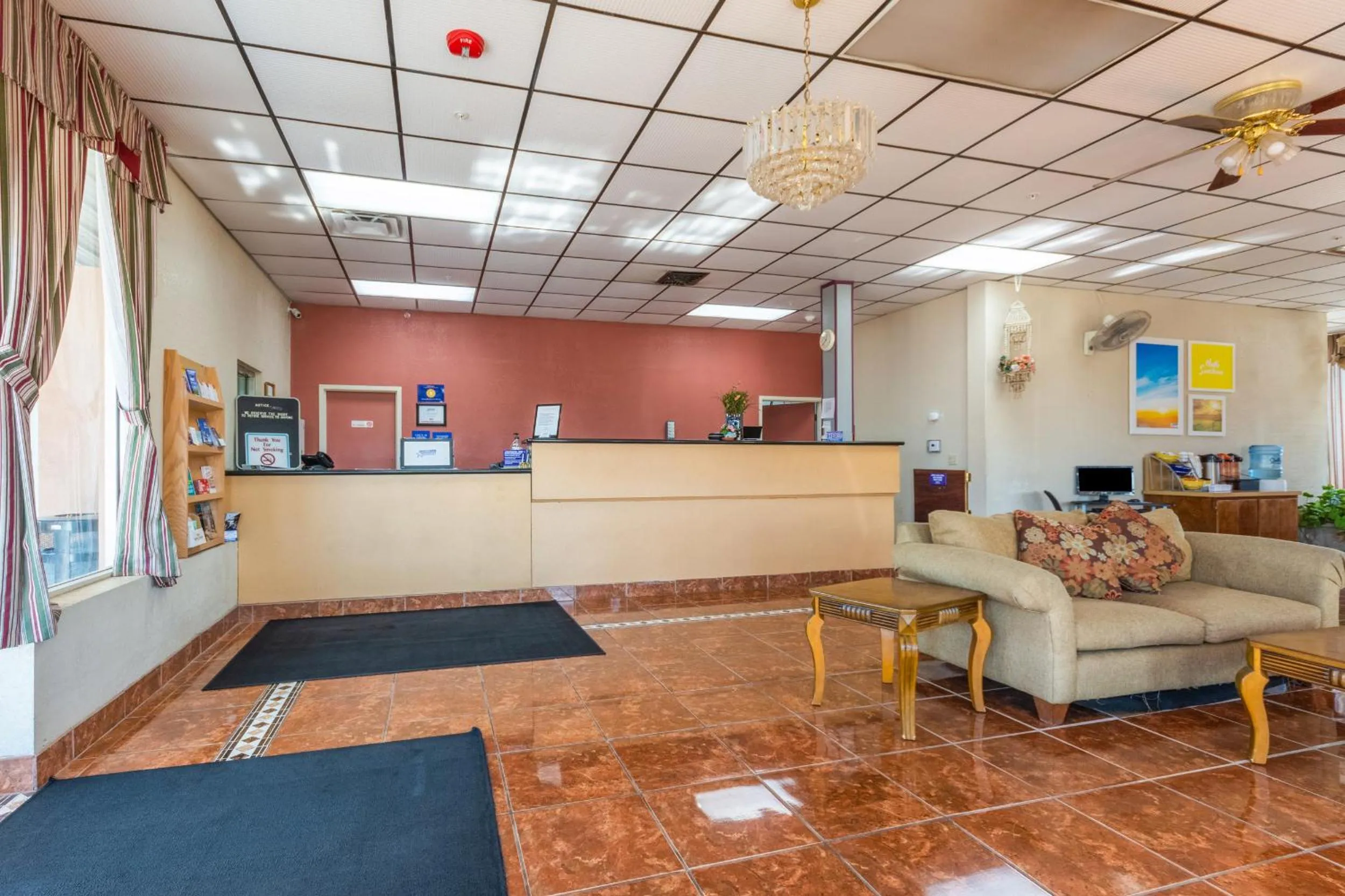 Lobby or reception in Americas Best Value Inn of Elk City