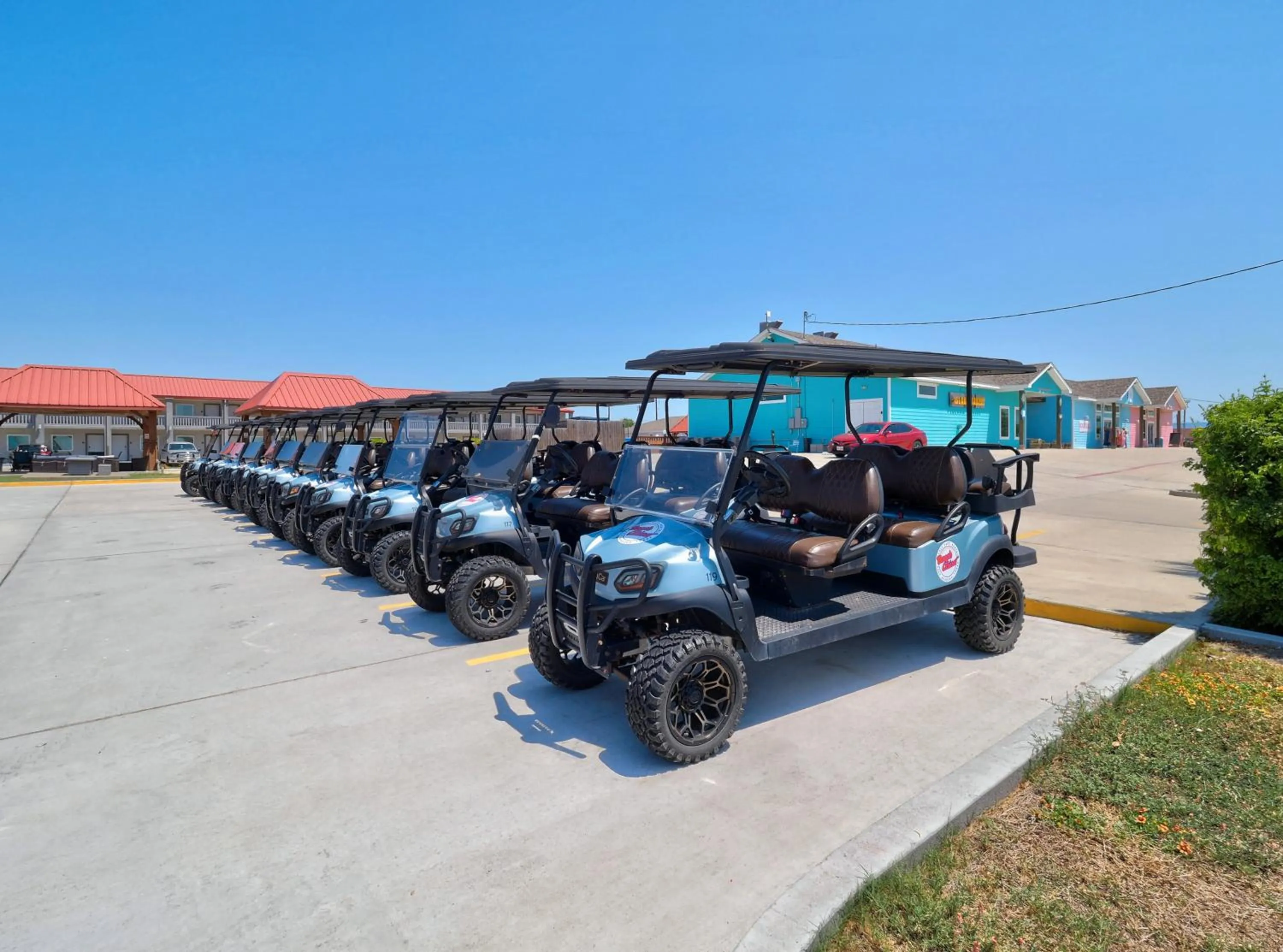 Property building in Ocean's Edge Hotel, Port Aransas,TX