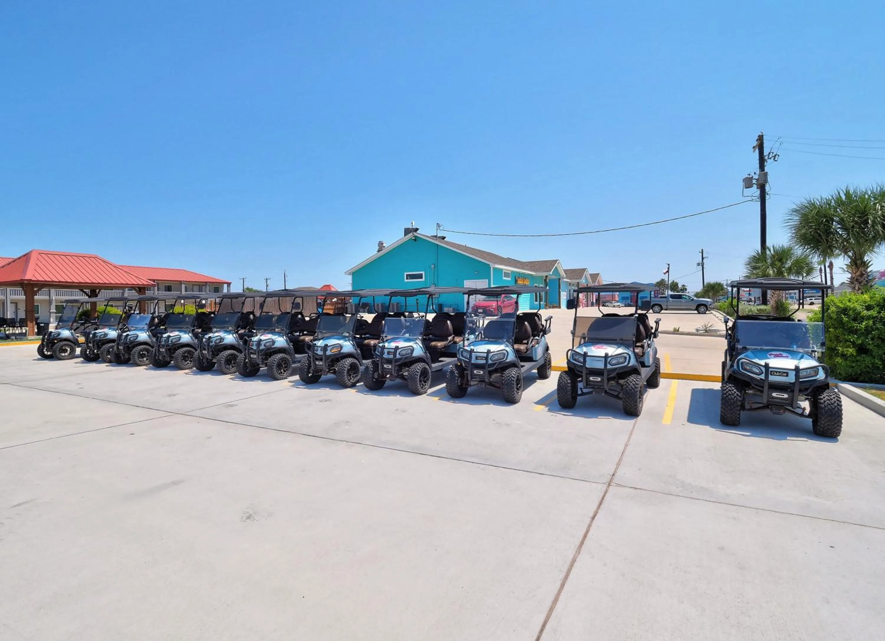 Property building in Ocean's Edge Hotel, Port Aransas,TX