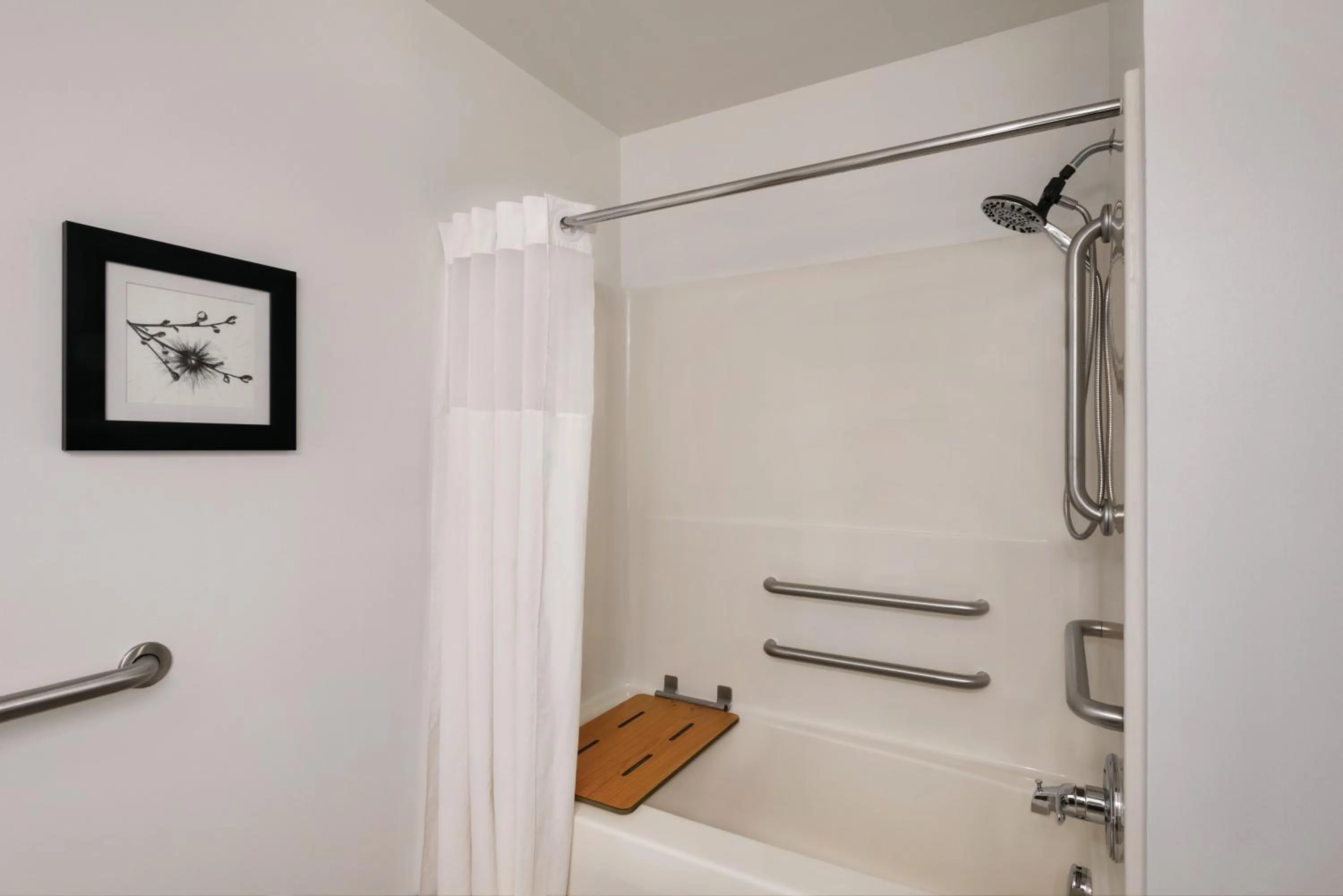 Bathroom in Country Inn & Suites by Radisson, Michigan City, IN