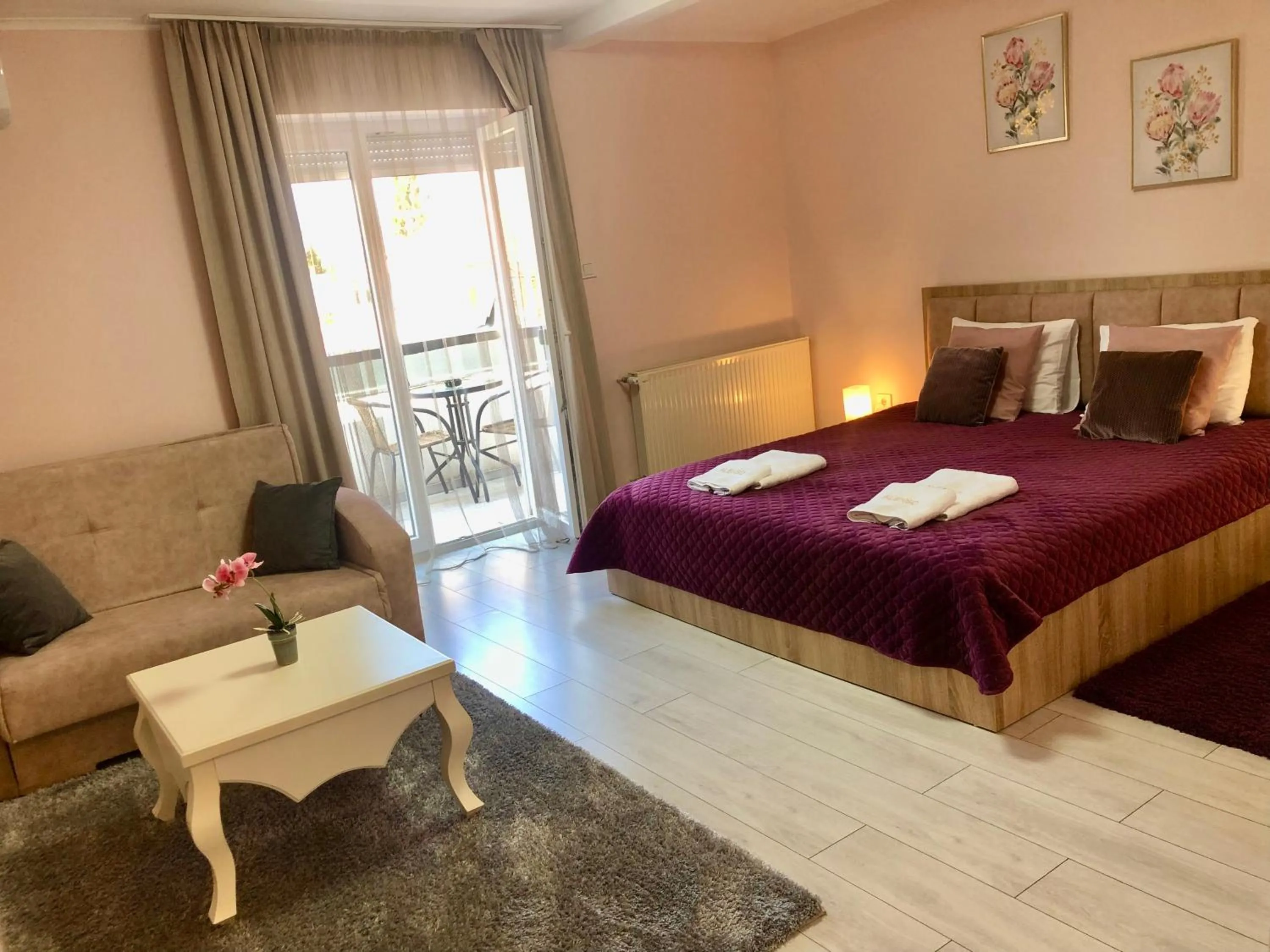 Bed in Alenso Guesthouse