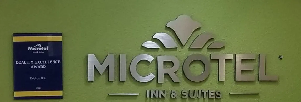 Property logo or sign in Microtel Inn & Suites by Wyndham Delphos