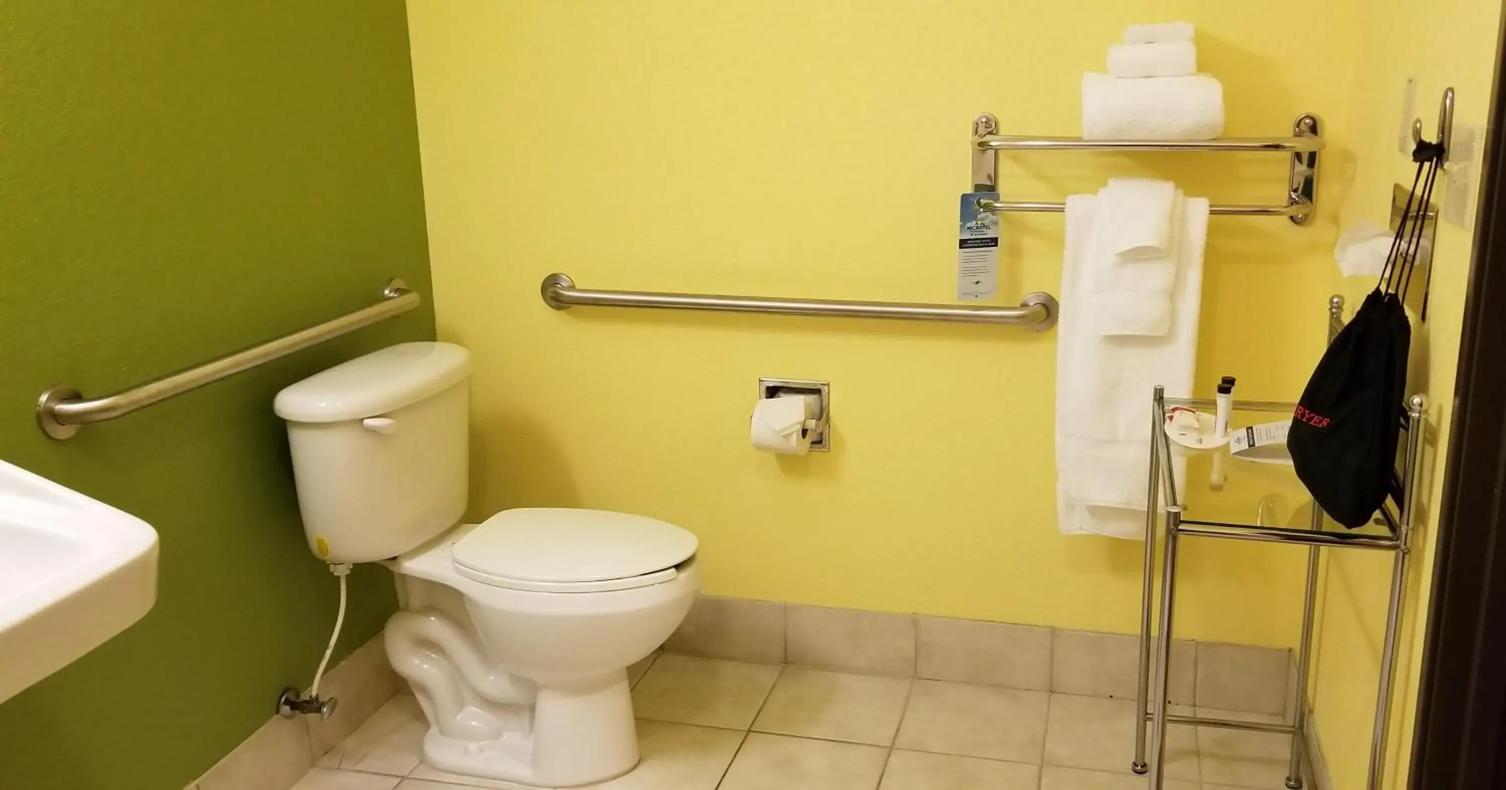 Queen Room with Roll-In Shower - Mobility Accessible/Non-Smoking in Microtel Inn & Suites by Wyndham Delphos Queen Room with Roll-In Shower - Mobility Accessible/Non-Smoking in Microtel Inn & Suites by Wyndham Delphos