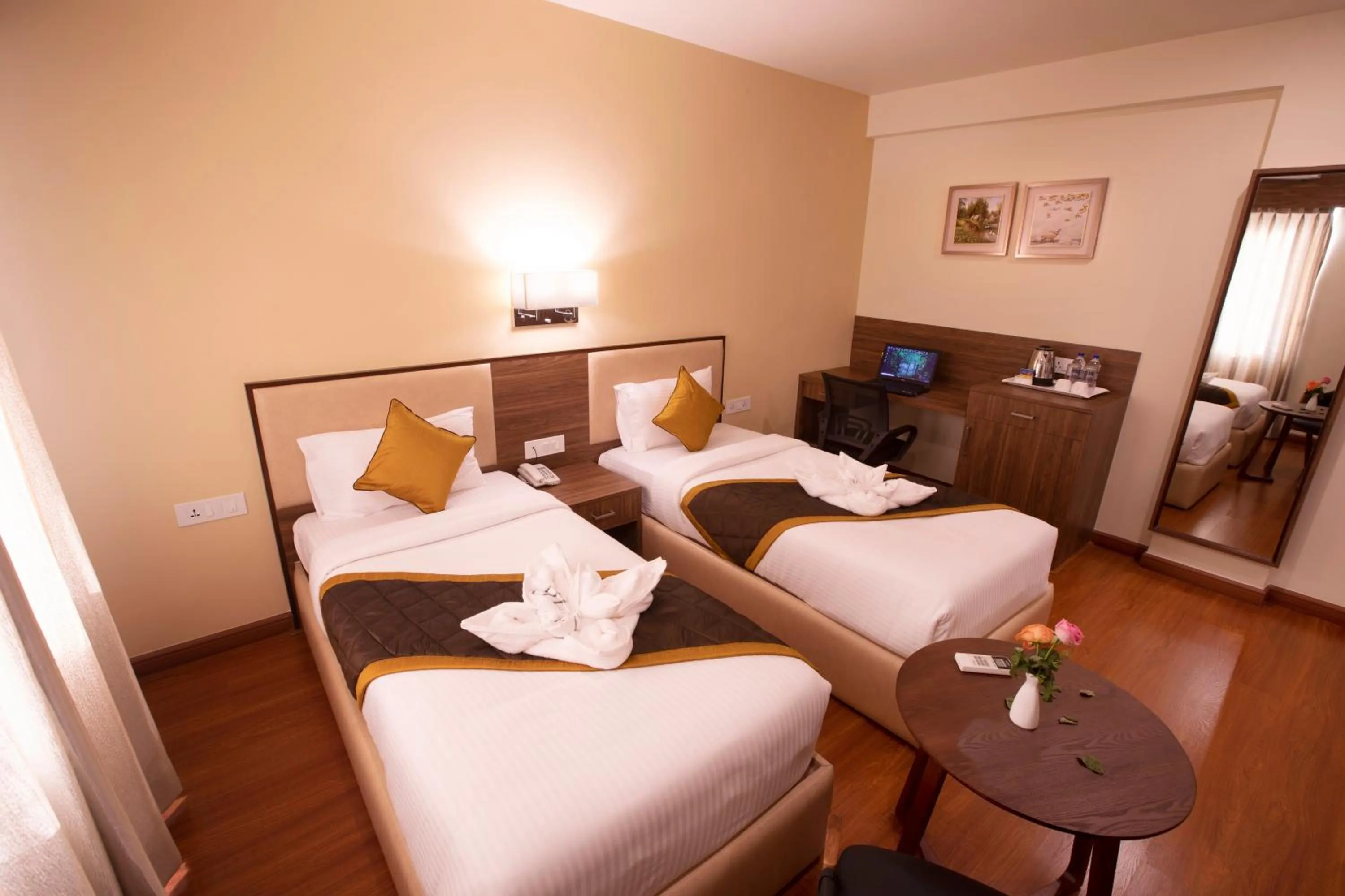 Bedroom, Bed in Hotel RK Gardenia