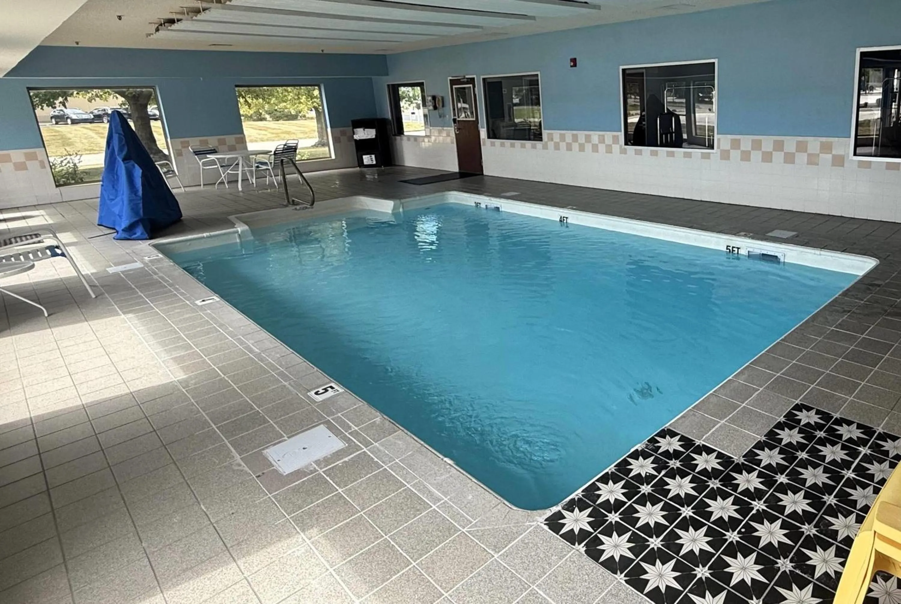 Pool view in Super 8 by Wyndham Kokomo