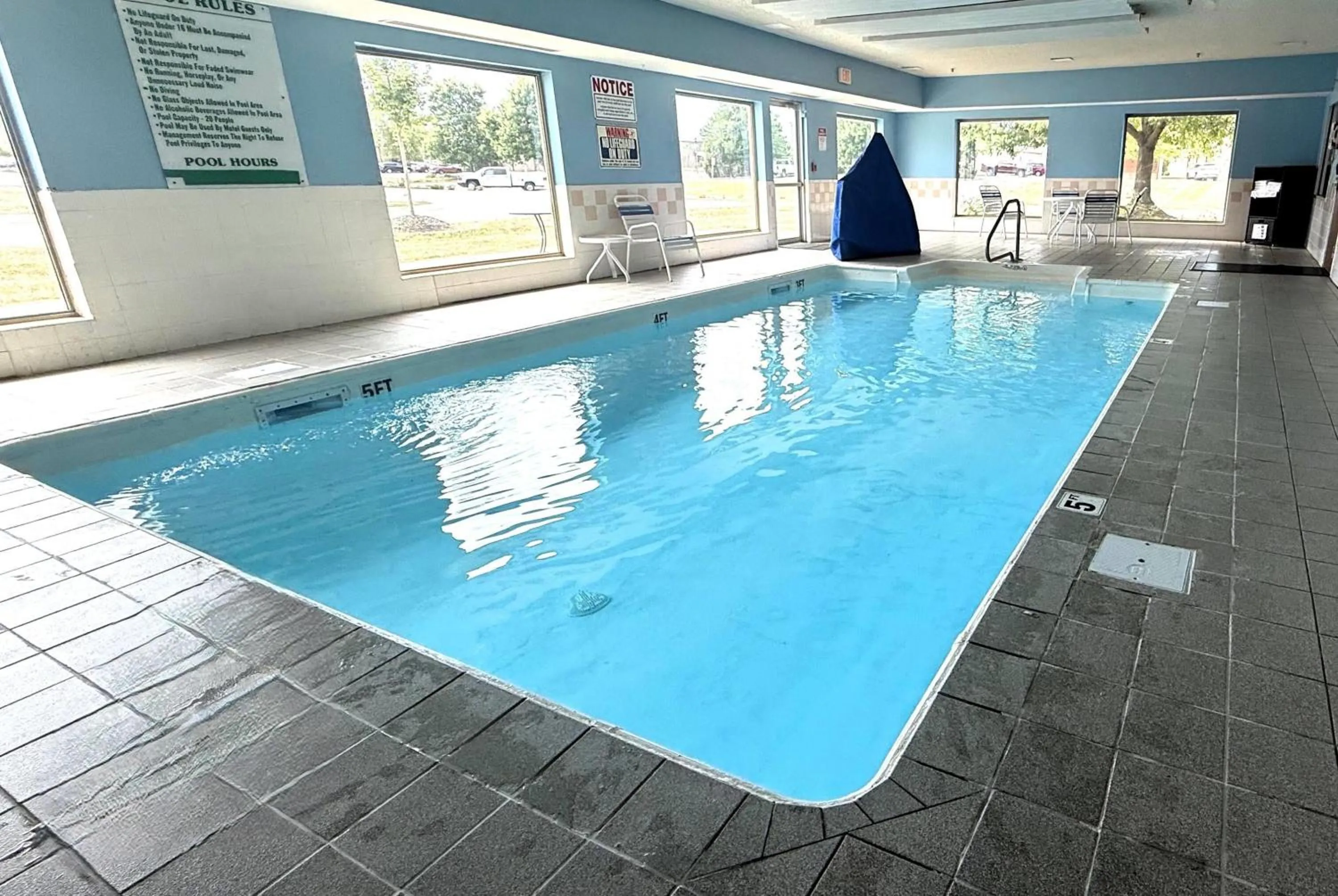 Pool view in Super 8 by Wyndham Kokomo